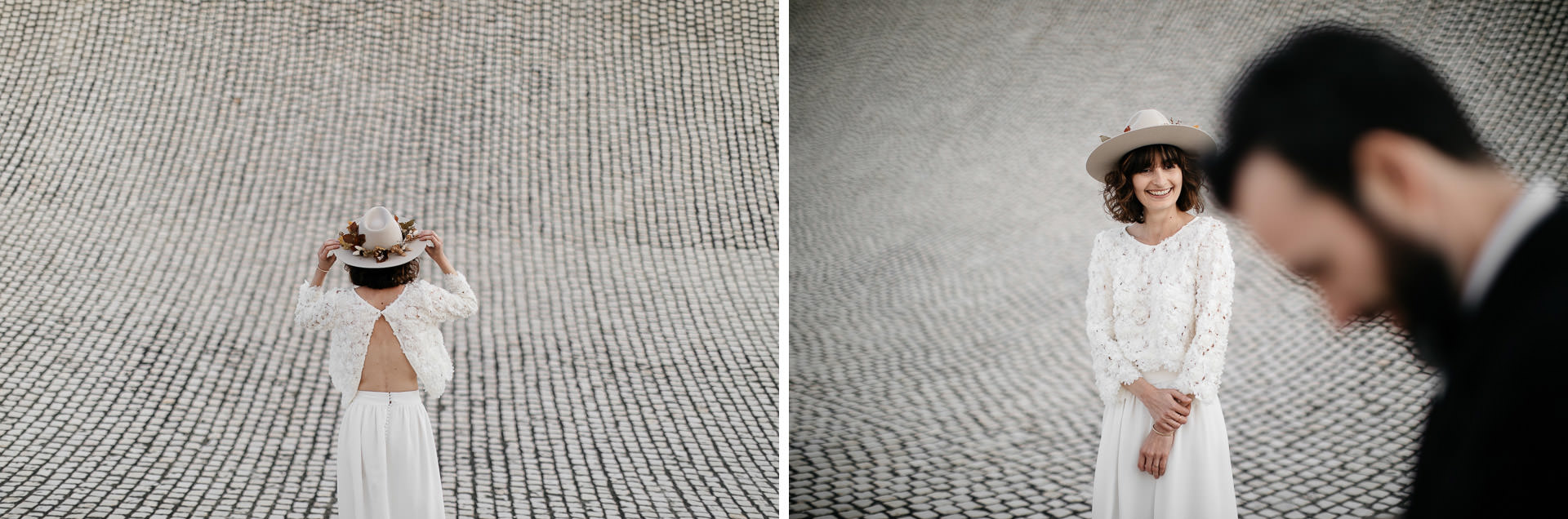 Boho Intimate Wedding France, Biarritz, by Jean-Laurent Gaudy