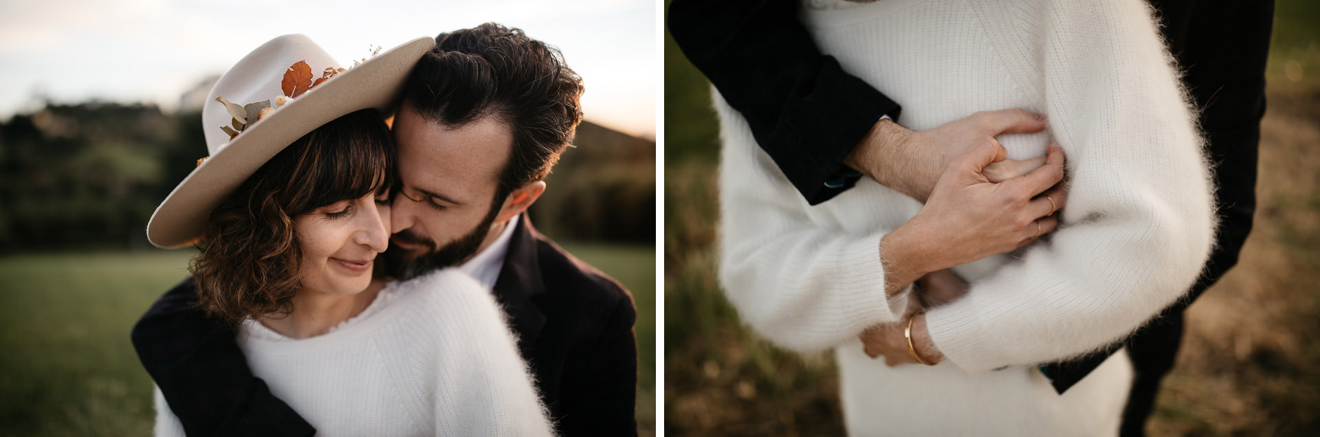 Boho Intimate Wedding France, Biarritz, by Jean-Laurent Gaudy