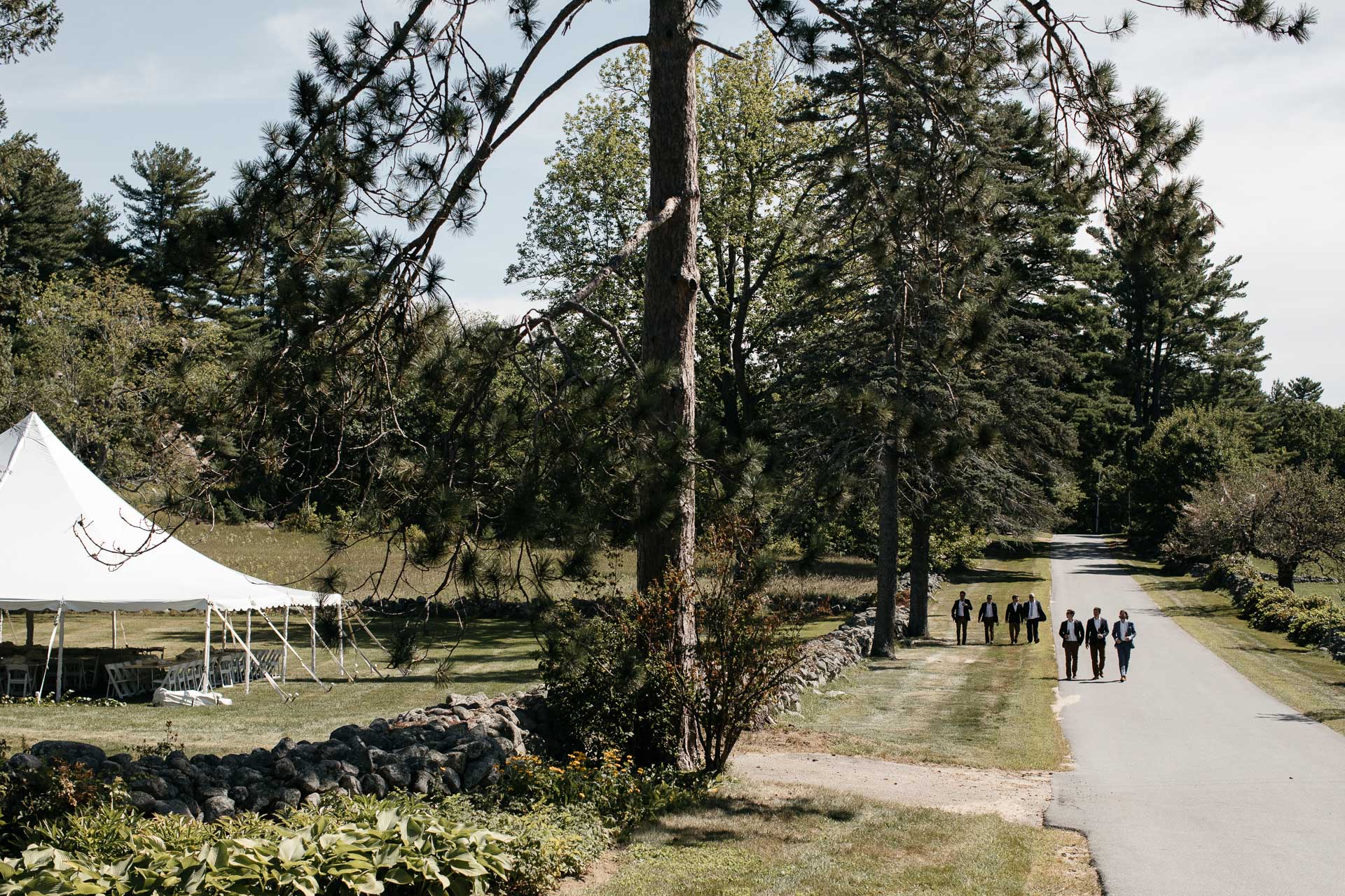 Boho Intimate Wedding in Maine By Jean-Laurent Gaudy Photography