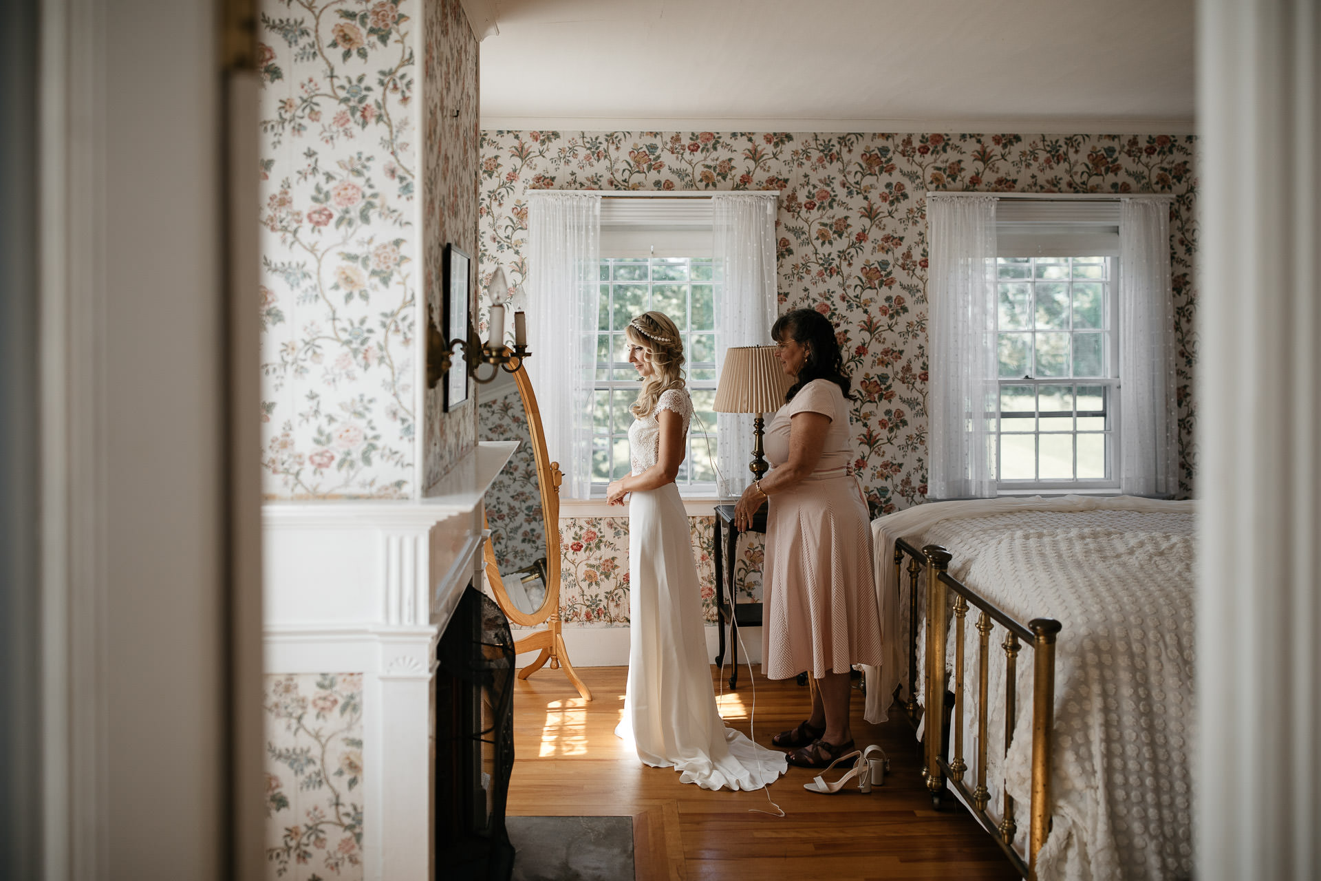 Boho Intimate Wedding in Maine By Jean-Laurent Gaudy Photography