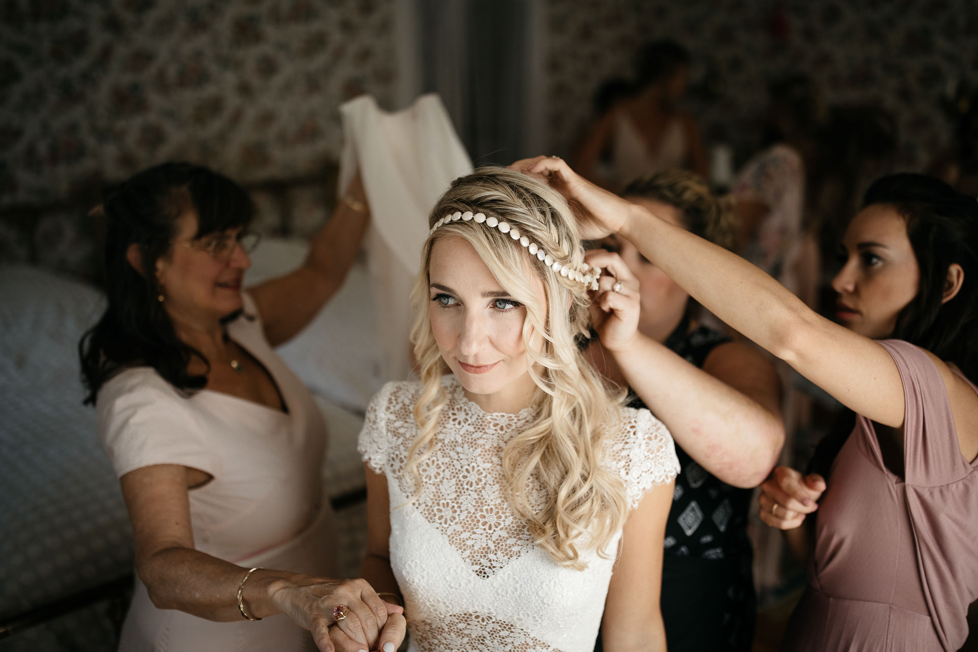 Boho Intimate Wedding in Maine By Jean-Laurent Gaudy Photography