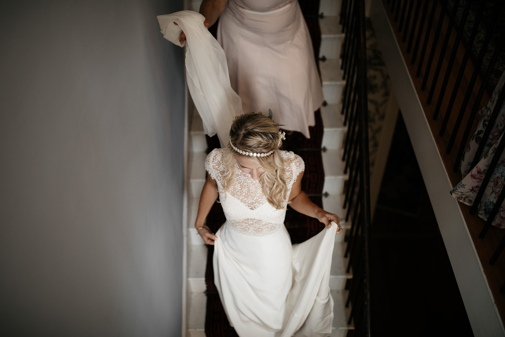 Boho Intimate Wedding in Maine By Jean-Laurent Gaudy Photography