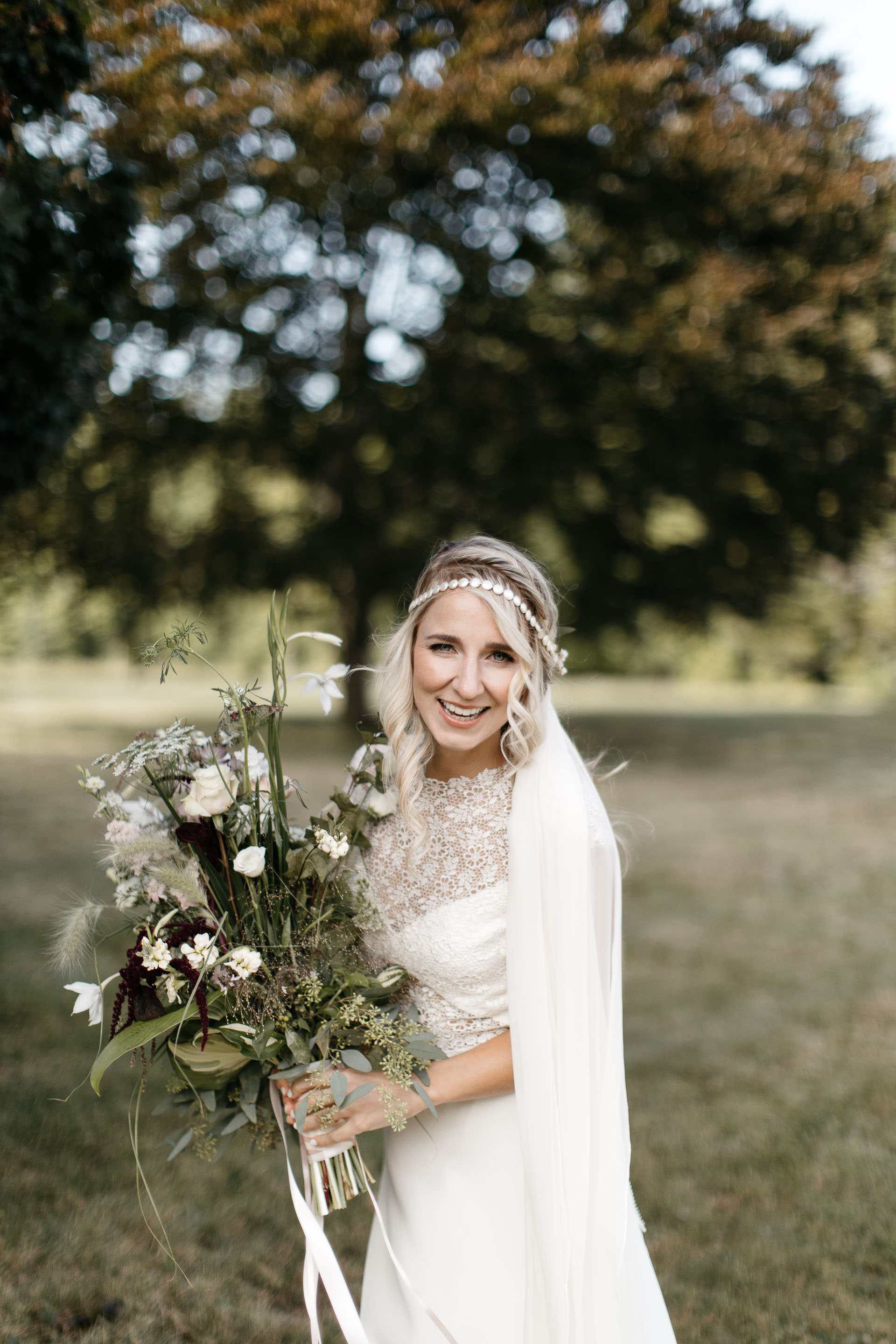 Boho Intimate Wedding in Maine By Jean-Laurent Gaudy Photography