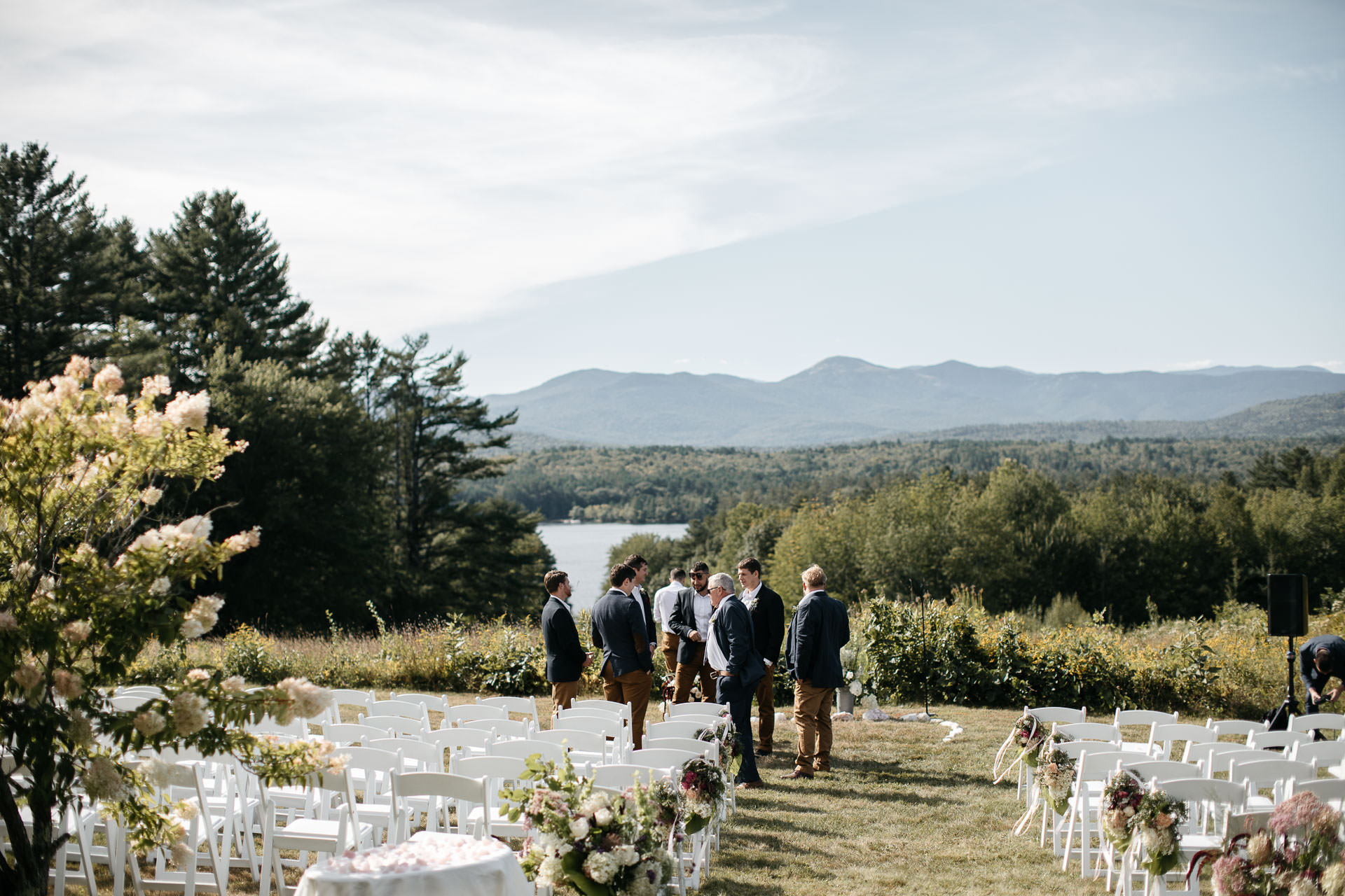 Boho Intimate Wedding in Maine By Jean-Laurent Gaudy Photography