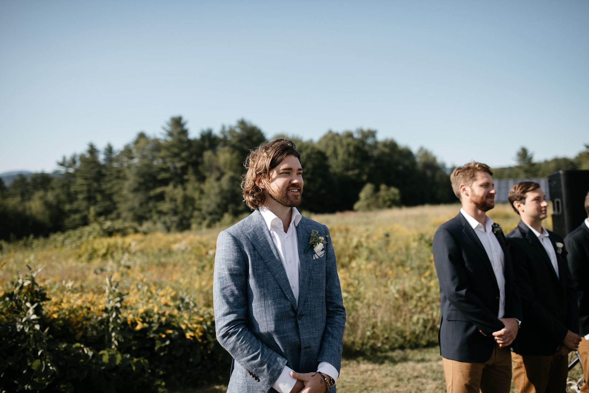 Boho Intimate Wedding in Maine By Jean-Laurent Gaudy Photography