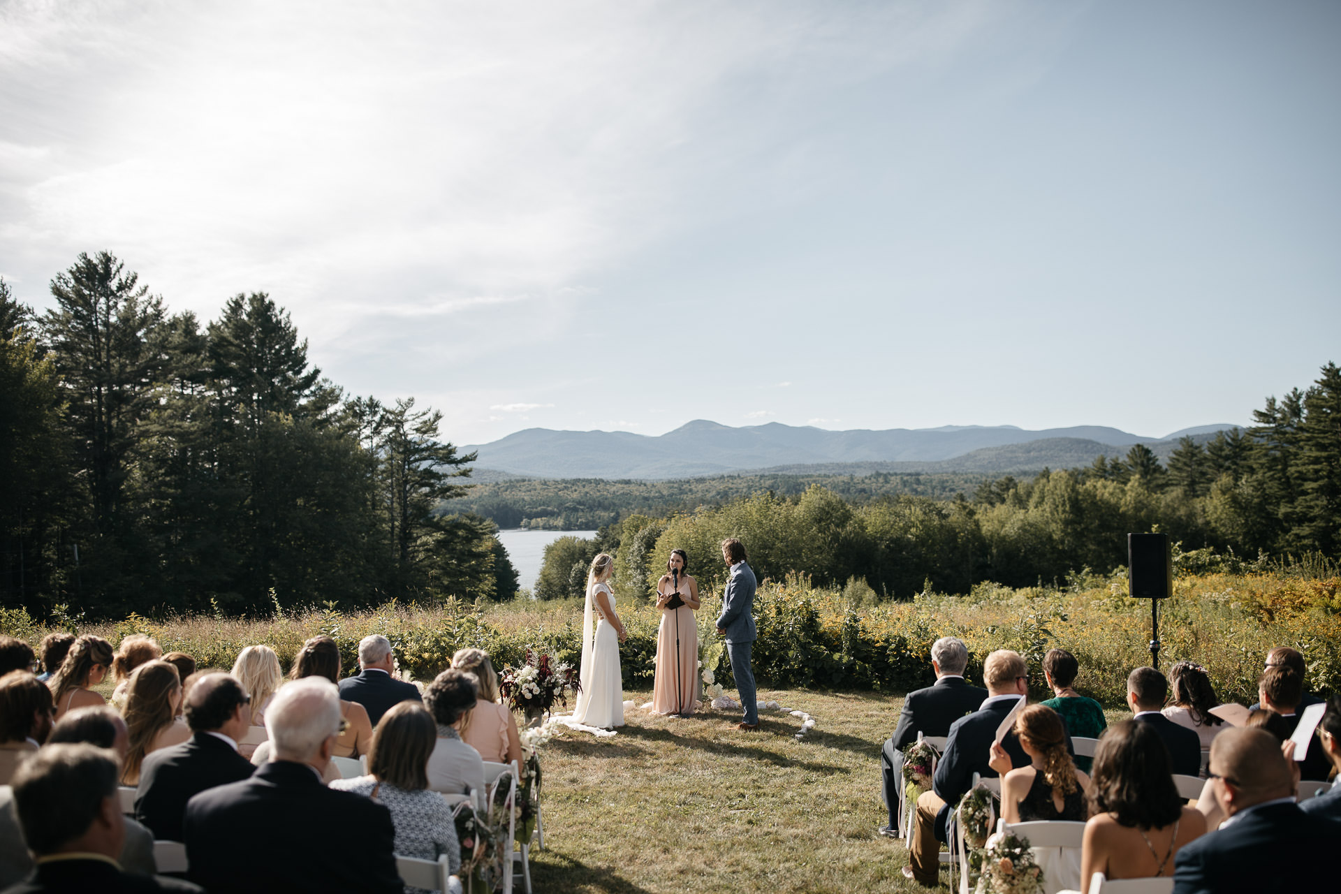 Boho Intimate Wedding in Maine By Jean-Laurent Gaudy Photography