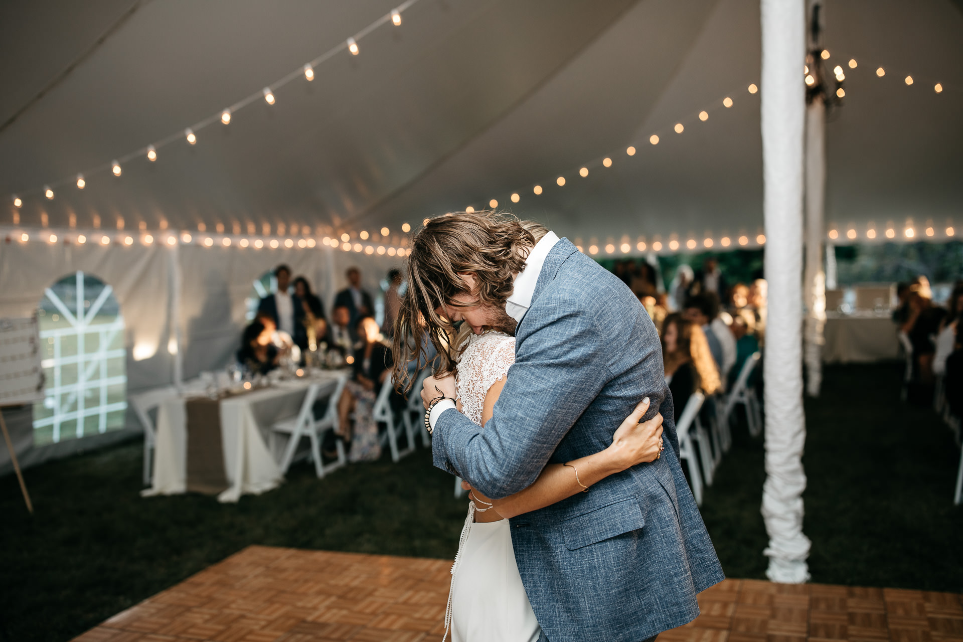 Boho Intimate Wedding in Maine By Jean-Laurent Gaudy Photography