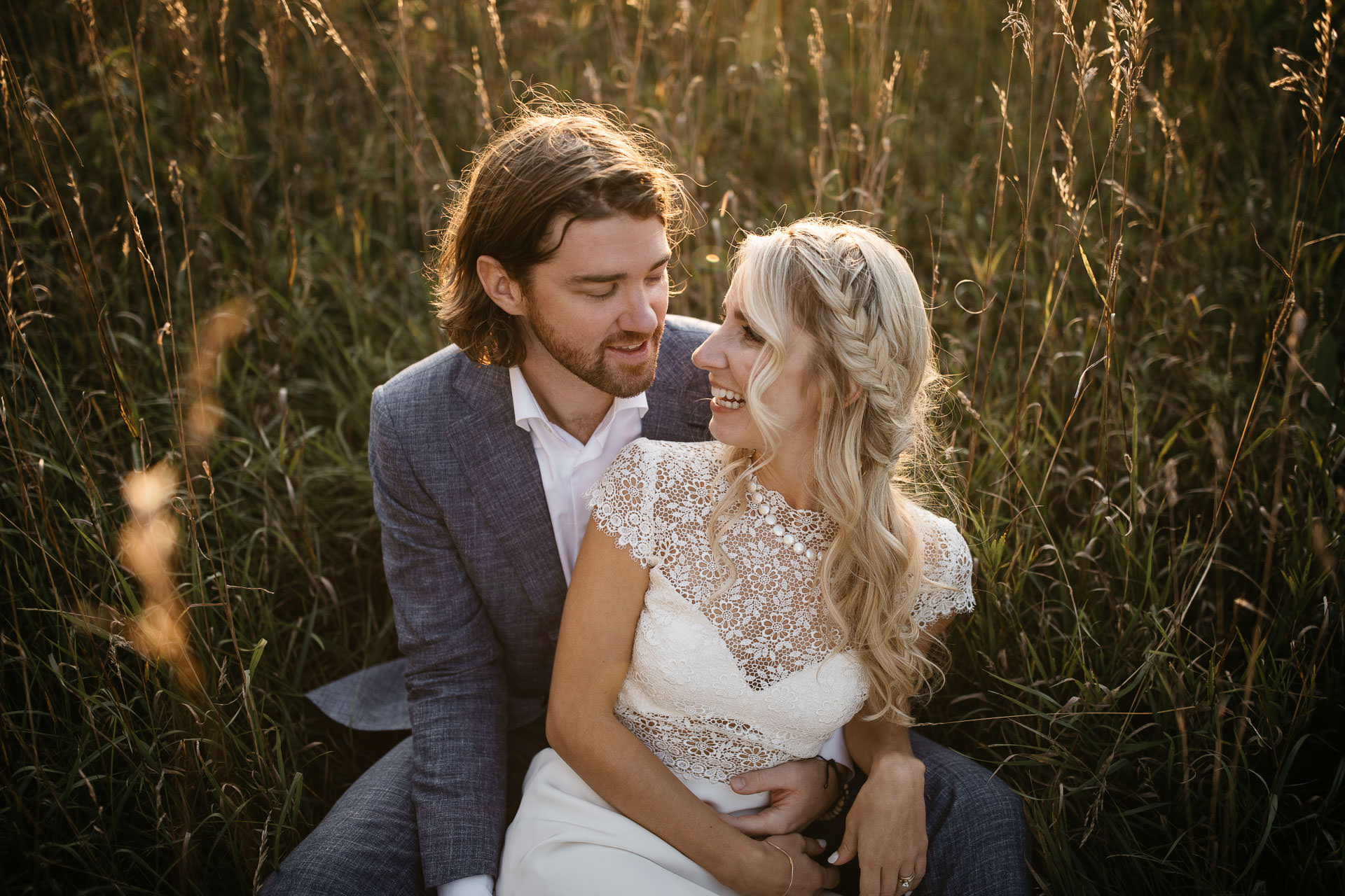 Boho Intimate Wedding in Maine By Jean-Laurent Gaudy Photography