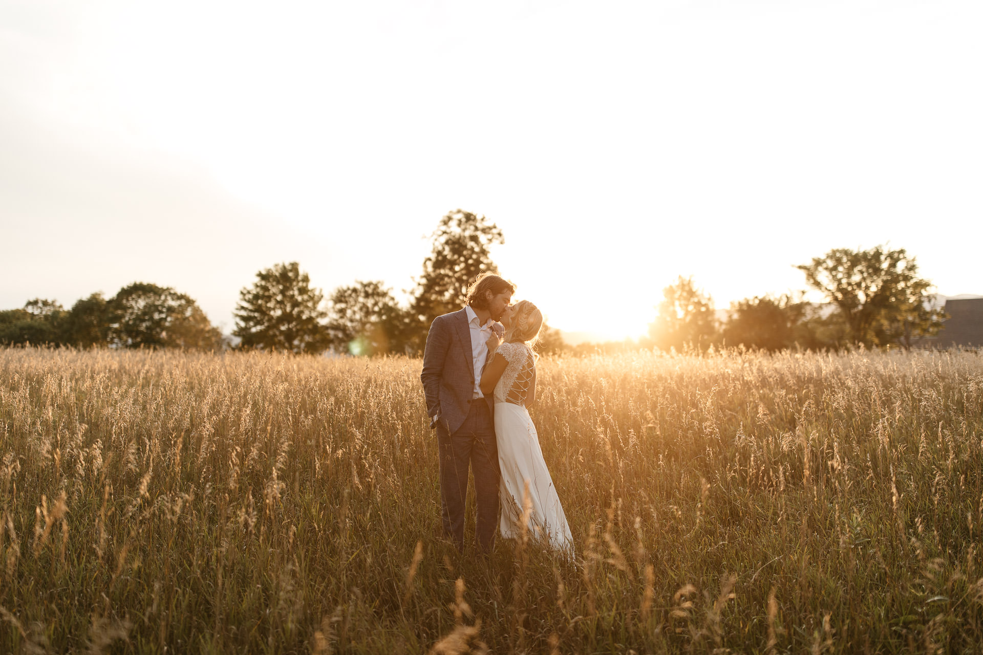 Boho Intimate Wedding in Maine By Jean-Laurent Gaudy Photography