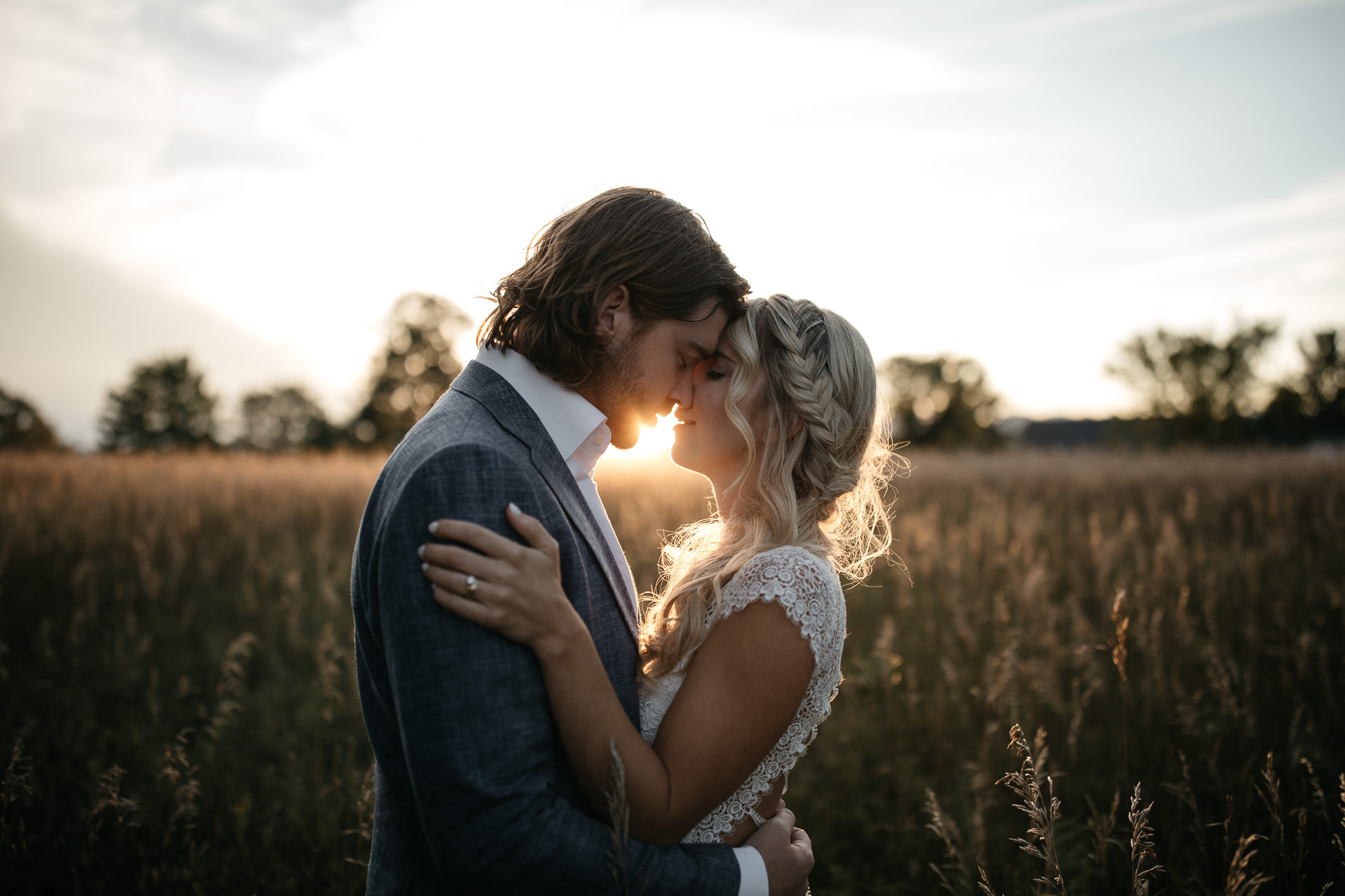 Boho Intimate Wedding in Maine By Jean-Laurent Gaudy Photography