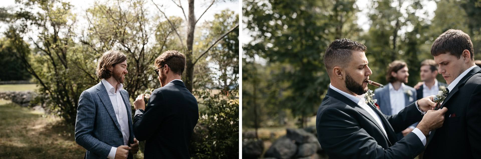 Boho Intimate Wedding in Maine By Jean-Laurent Gaudy Photography
