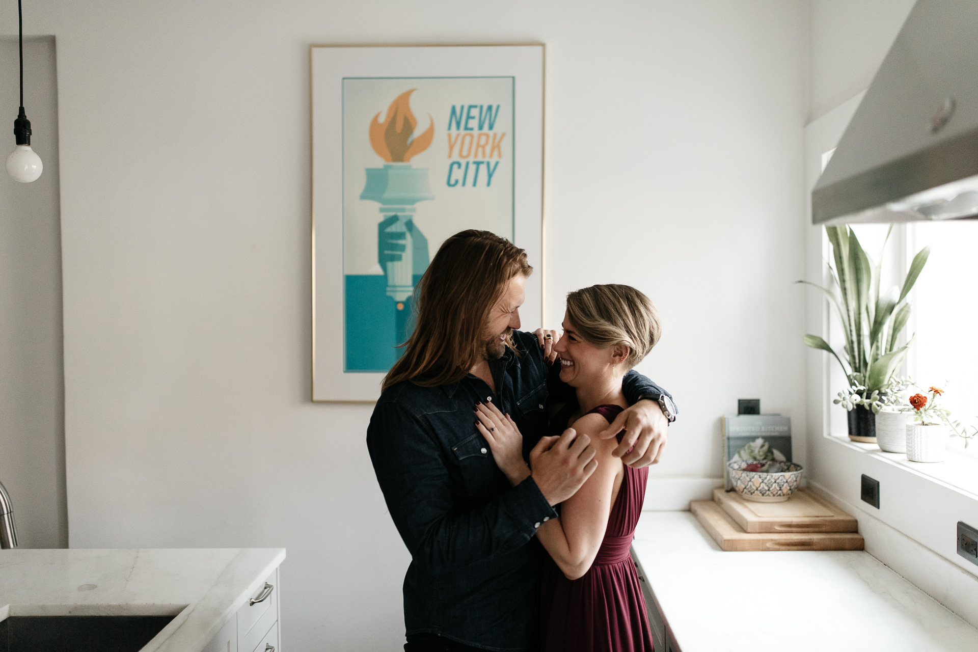 Engagement Session in Brooklyn by Jean-Laurent Gaudy Photography