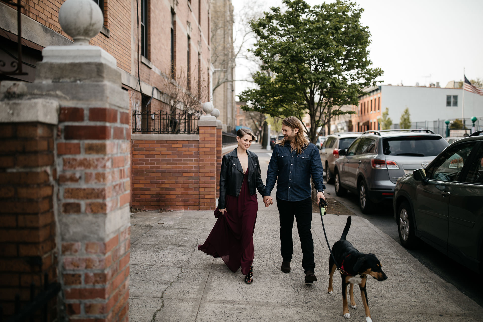 Engagement Session in Brooklyn by Jean-Laurent Gaudy Photography