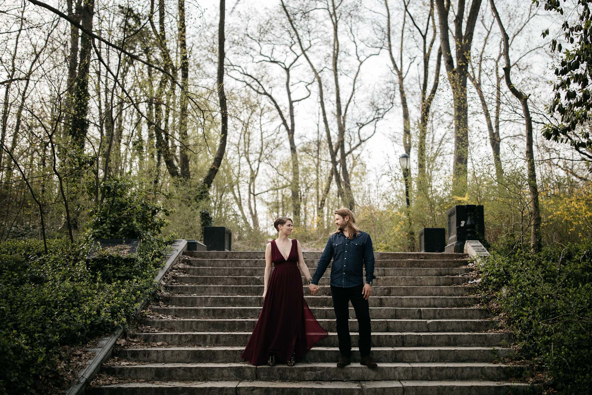 Engagement Session in Brooklyn by Jean-Laurent Gaudy Photography