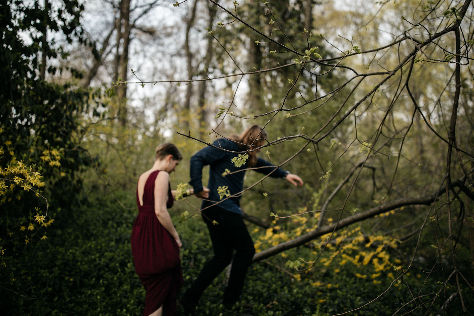Engagement Session in Brooklyn by Jean-Laurent Gaudy Photography