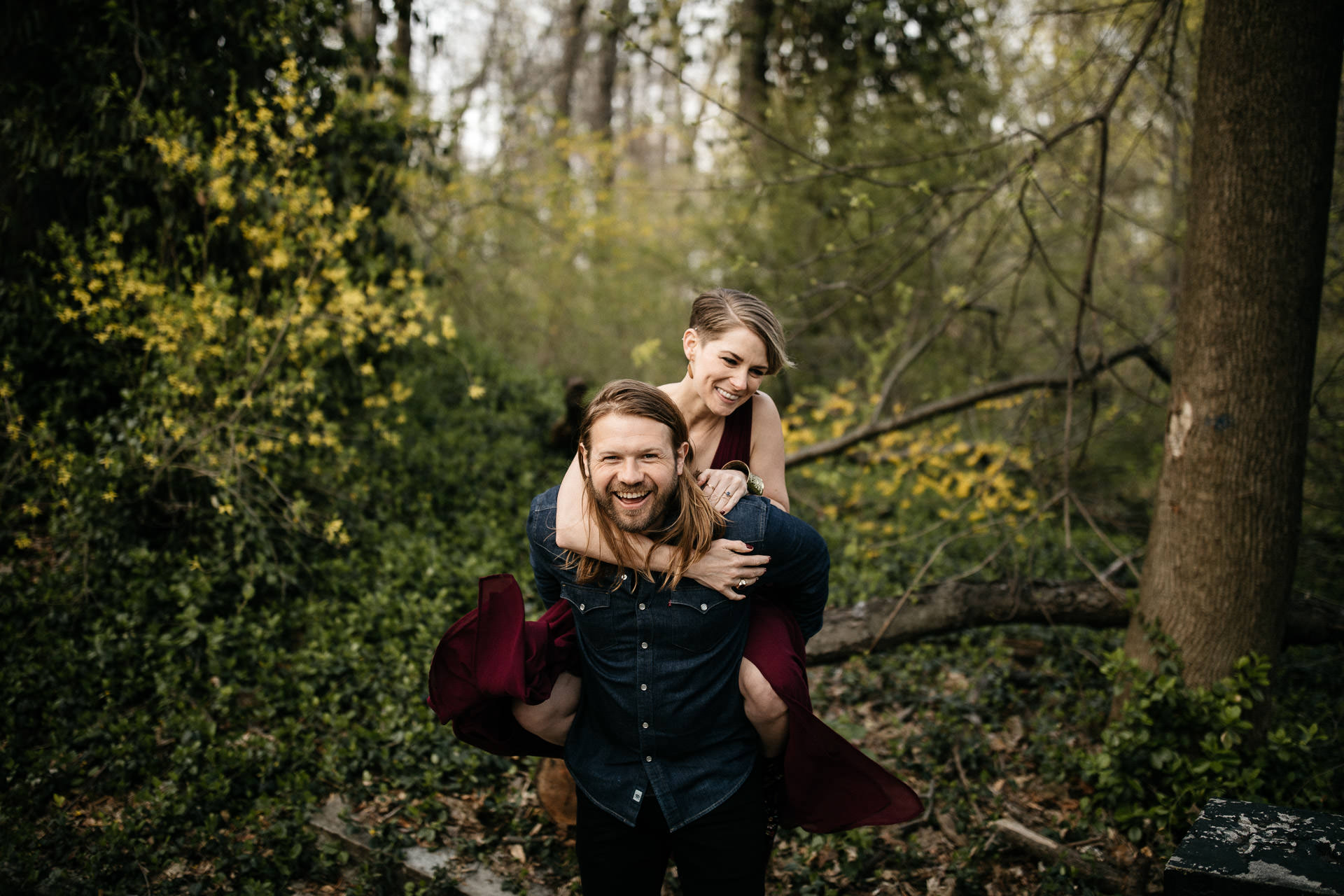 Engagement Session in Brooklyn by Jean-Laurent Gaudy Photography