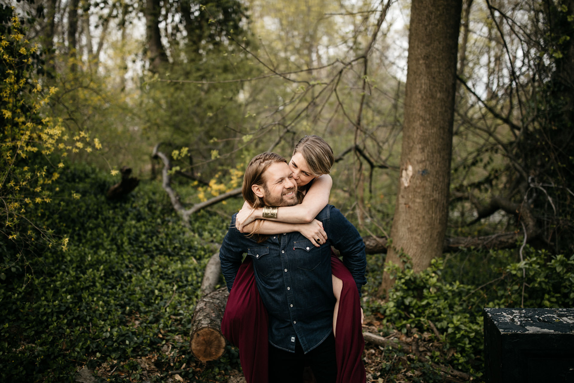 Engagement Session in Brooklyn by Jean-Laurent Gaudy Photography