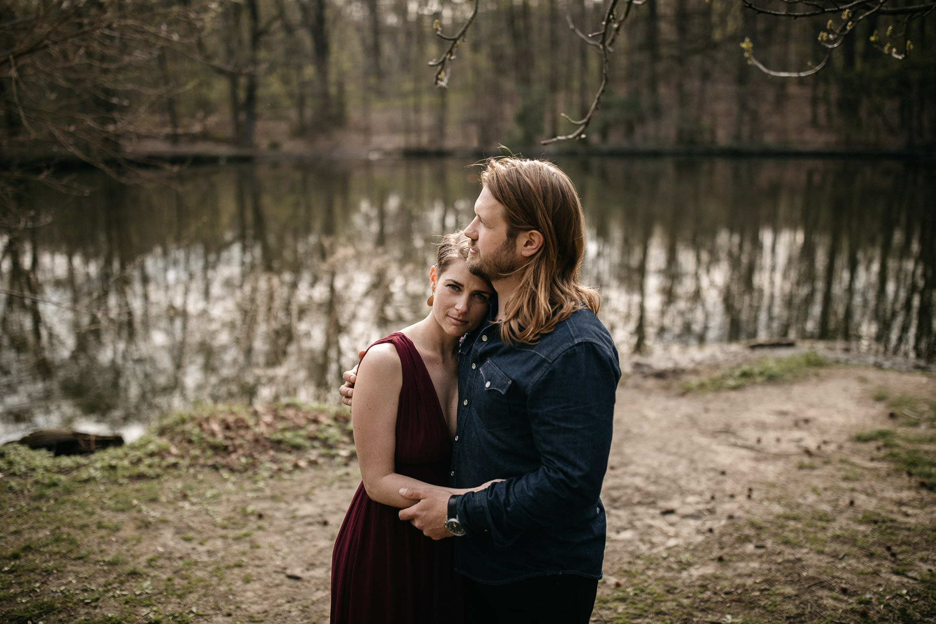 Engagement Session in Brooklyn by Jean-Laurent Gaudy Photography