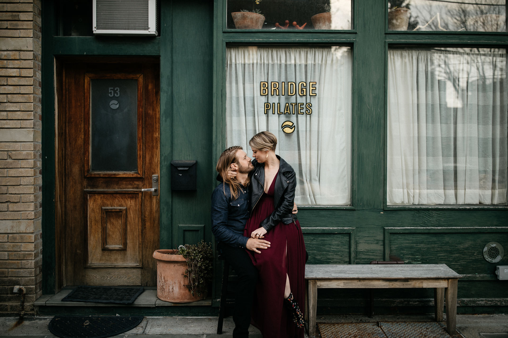 Engagement Session in Brooklyn by Jean-Laurent Gaudy Photography