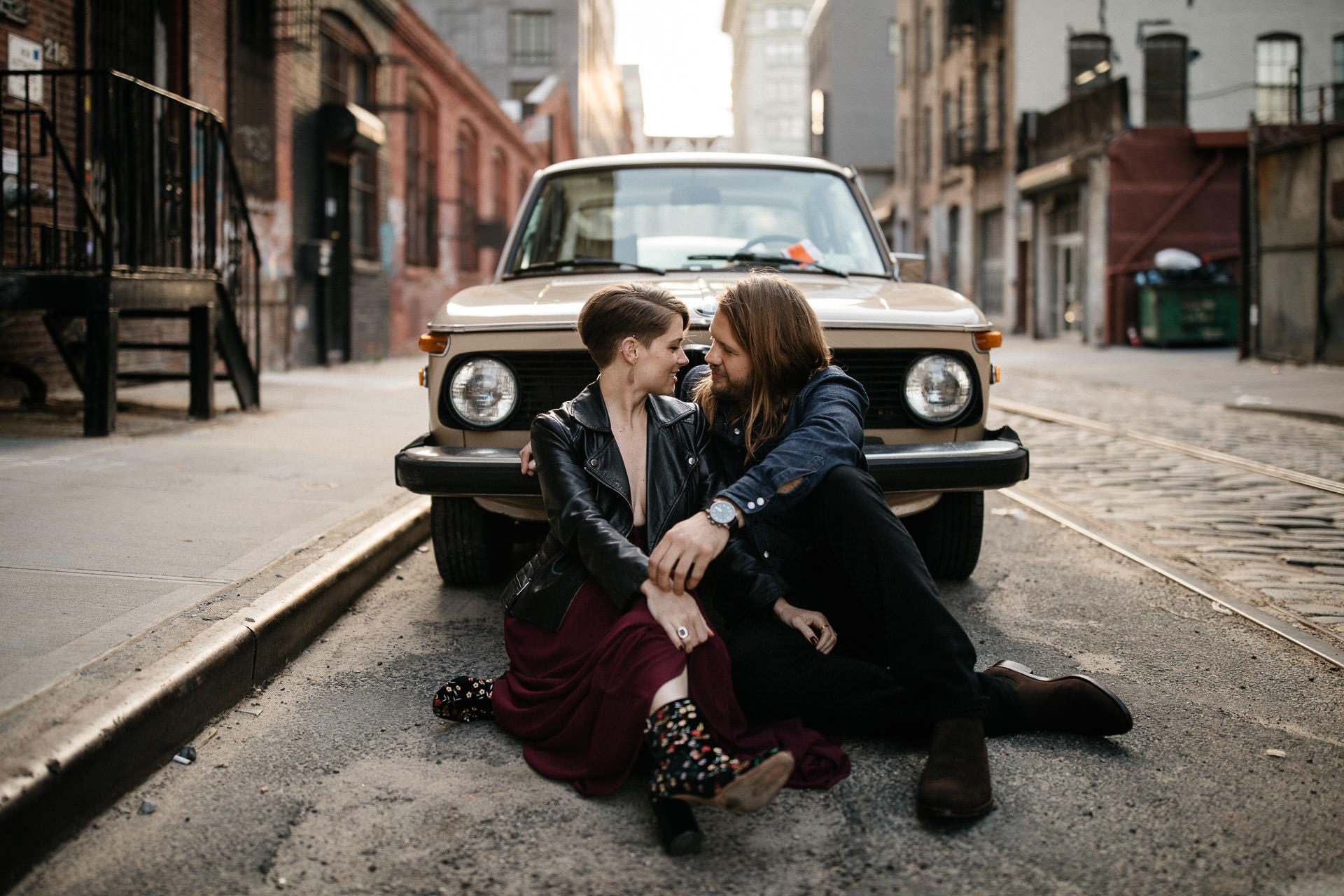 Engagement Session in Brooklyn by Jean-Laurent Gaudy Photography