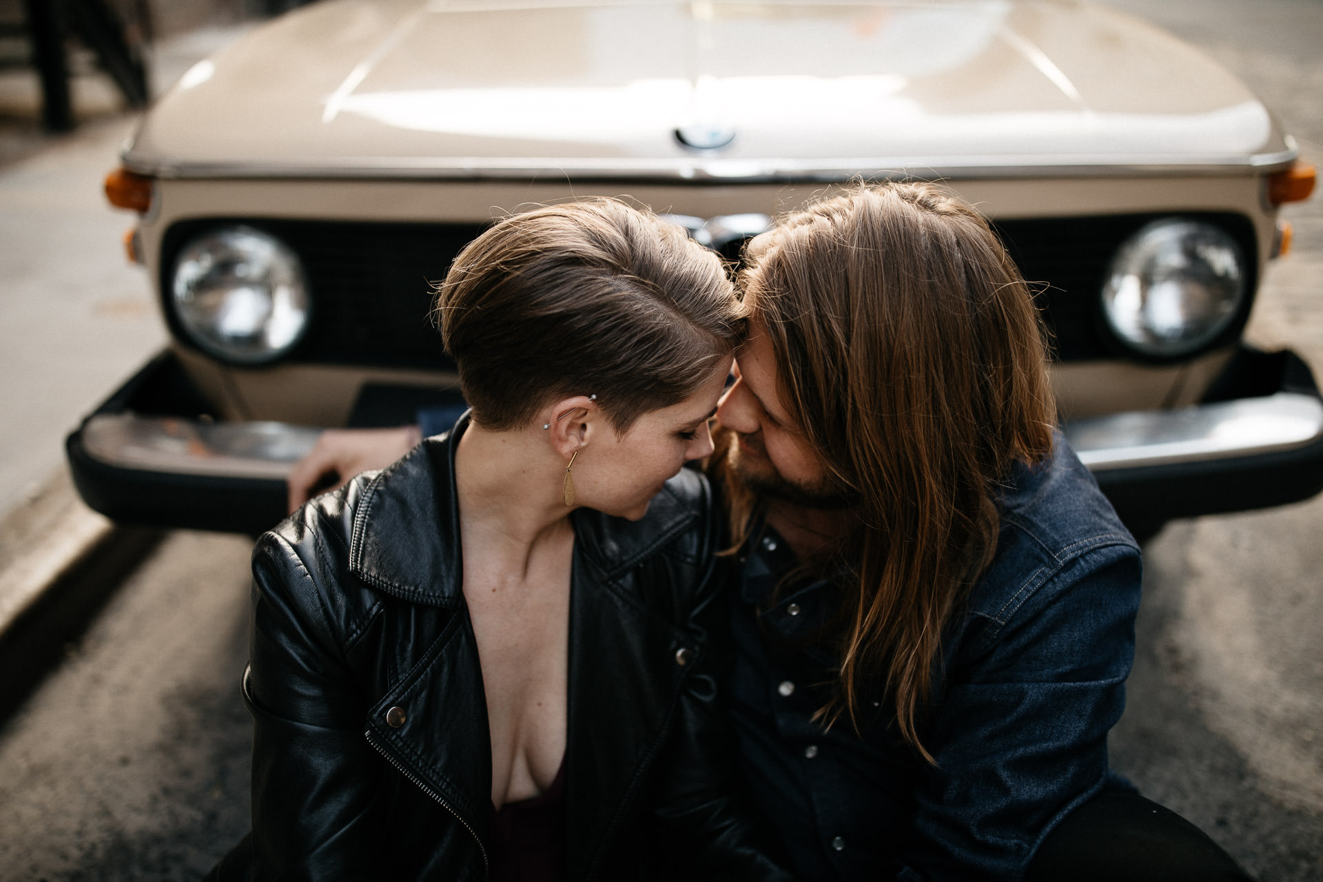 Engagement Session in Brooklyn by Jean-Laurent Gaudy Photography