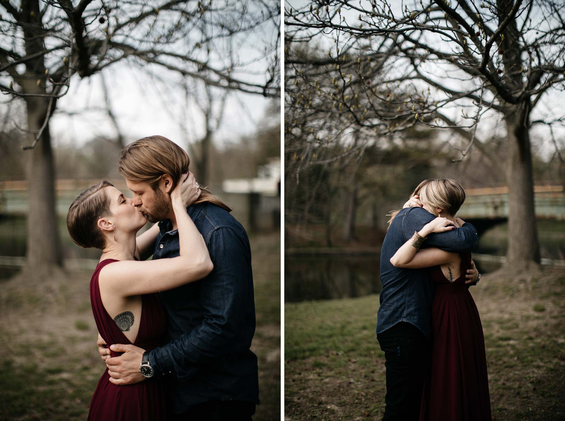 Engagement Session in Brooklyn by Jean-Laurent Gaudy Photography