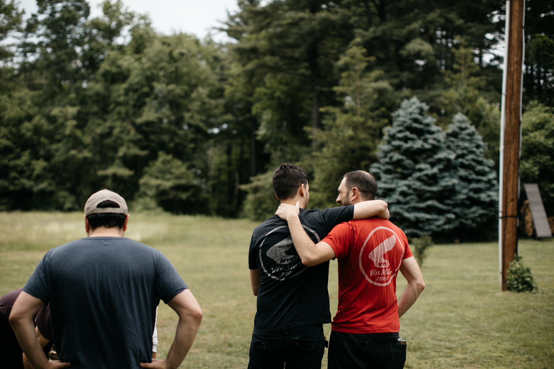 Rachel & David Boho Catskills wedding at Foxfire Moutain House by Jean-Laurent Gaudy