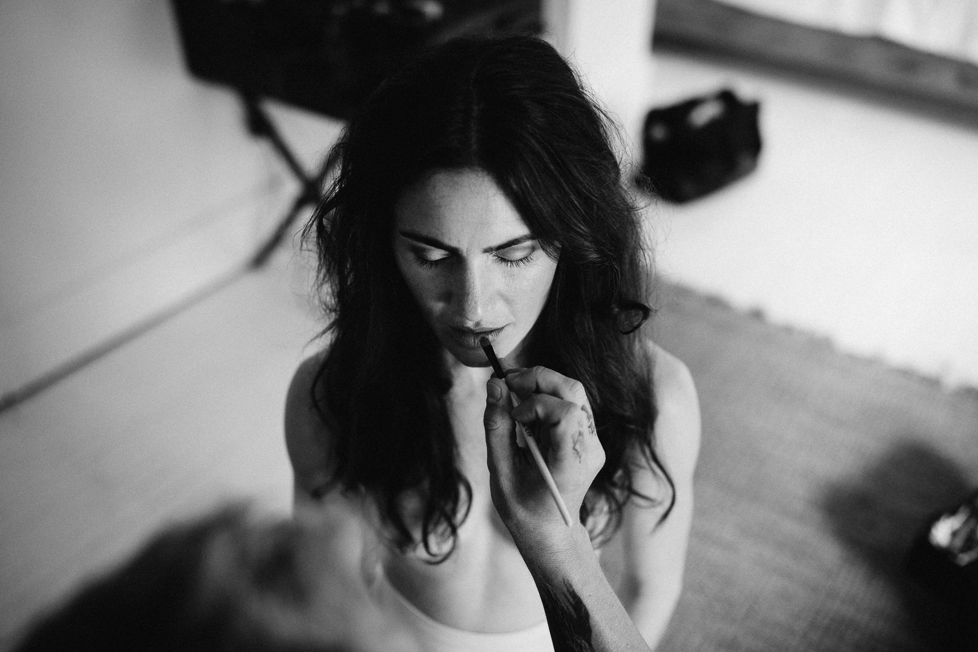 Rachel & David Boho Catskills wedding at Foxfire Moutain House by Jean-Laurent Gaudy