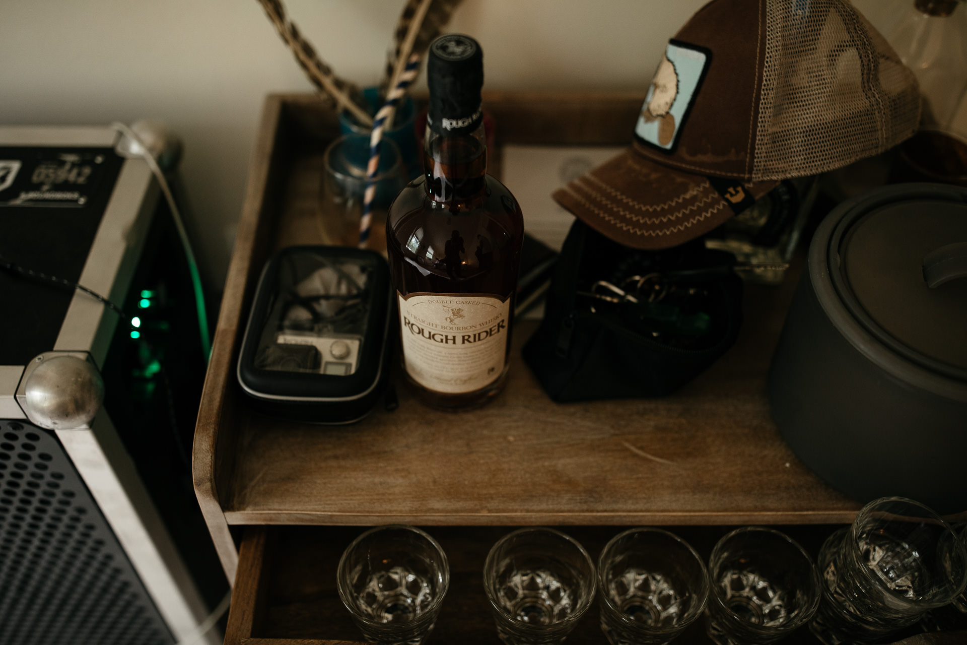 Rachel & David Boho Catskills wedding at Foxfire Moutain House by Jean-Laurent Gaudy