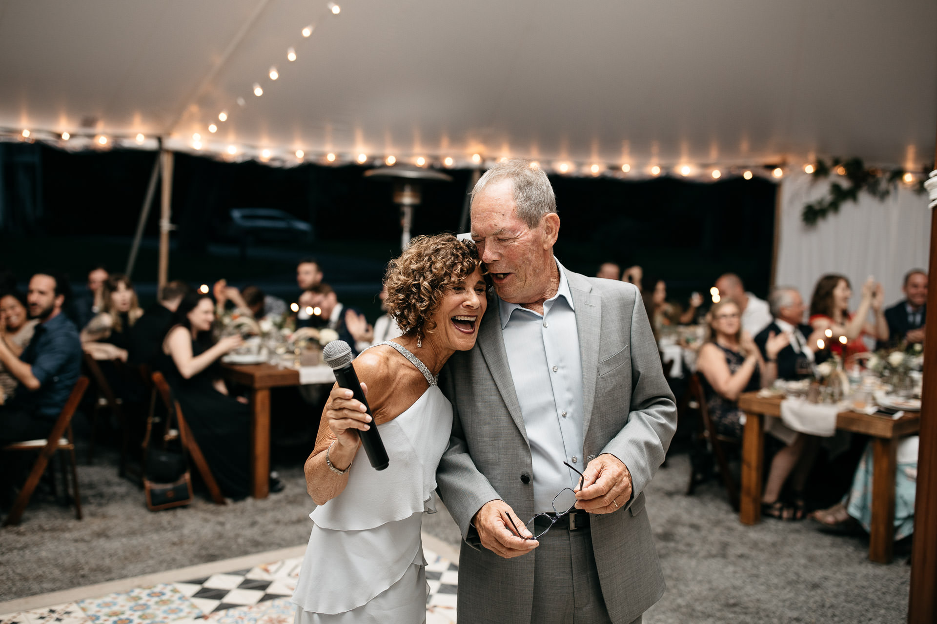 Rachel & David Boho Catskills wedding at Foxfire Moutain House by Jean-Laurent Gaudy