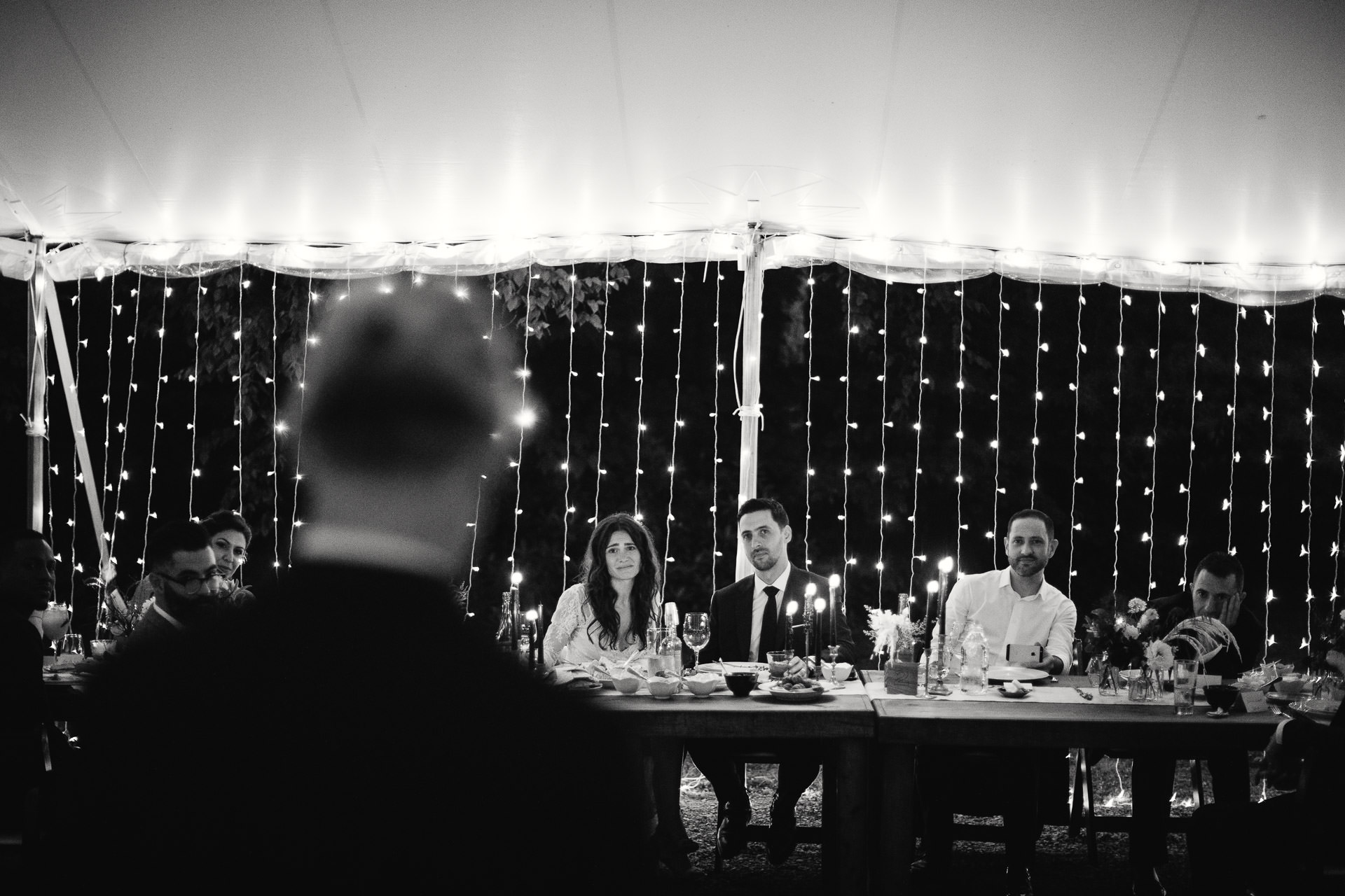 Rachel & David Boho Catskills wedding at Foxfire Moutain House by Jean-Laurent Gaudy