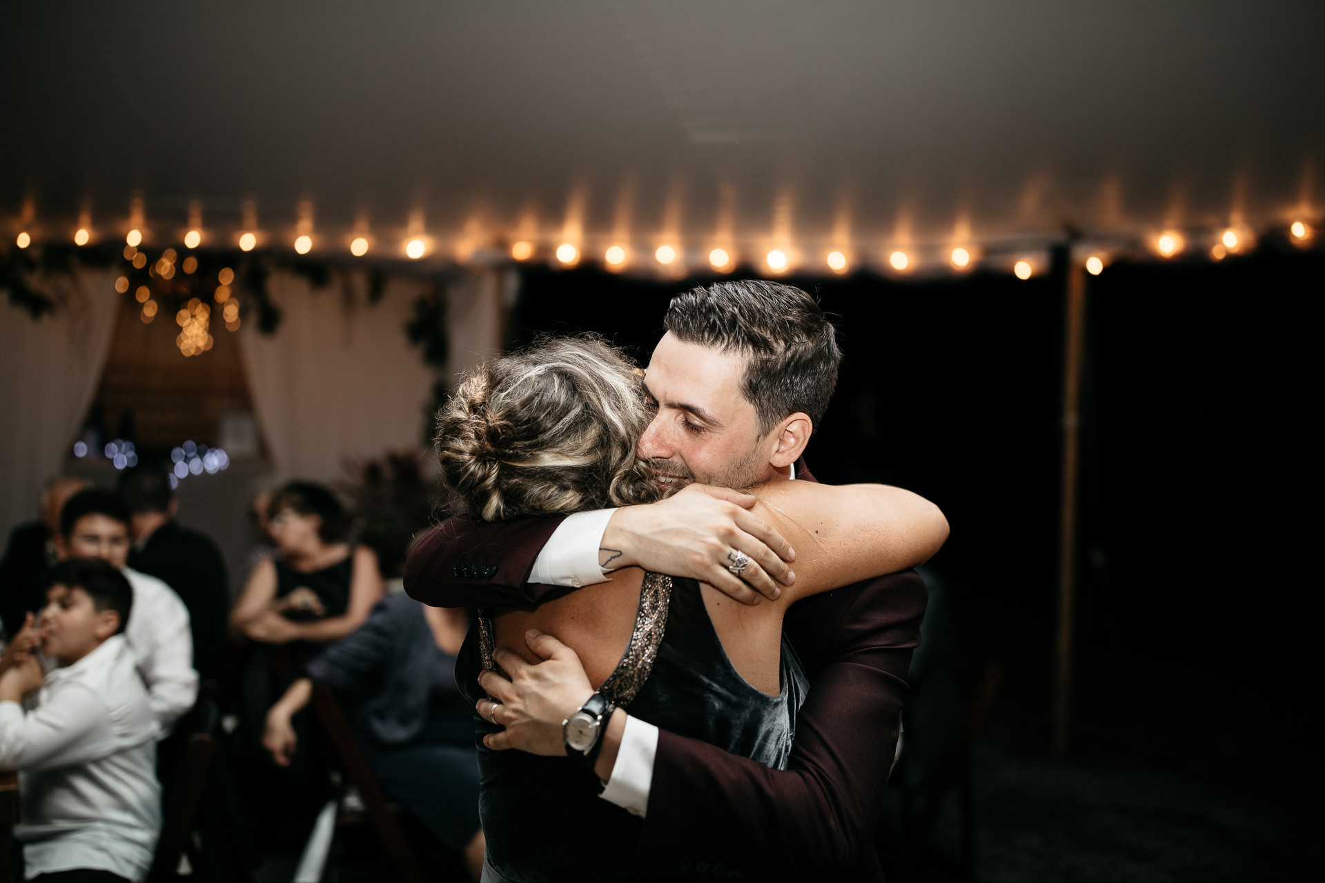 Rachel & David Boho Catskills wedding at Foxfire Moutain House by Jean-Laurent Gaudy