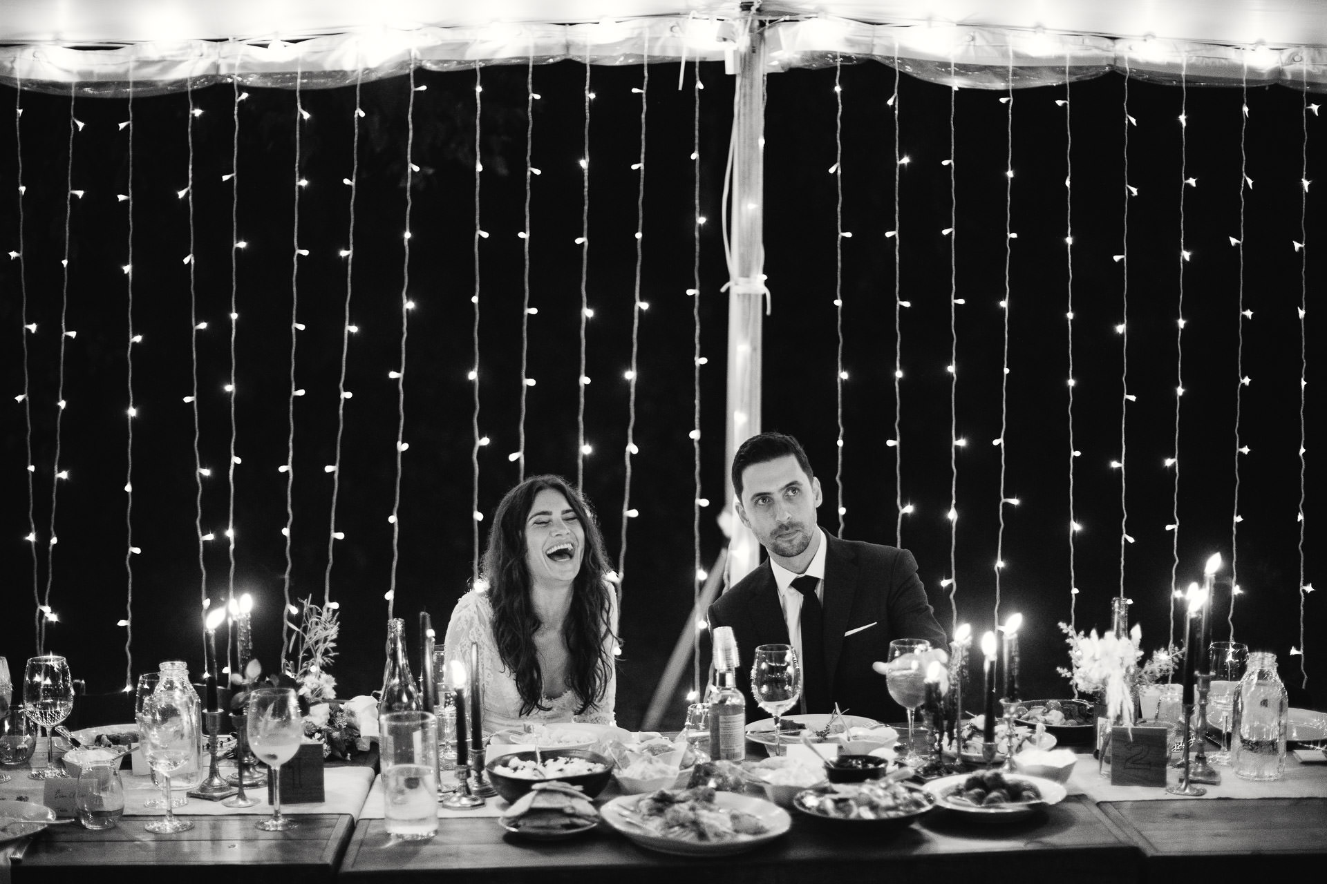 Rachel & David Boho Catskills wedding at Foxfire Moutain House by Jean-Laurent Gaudy