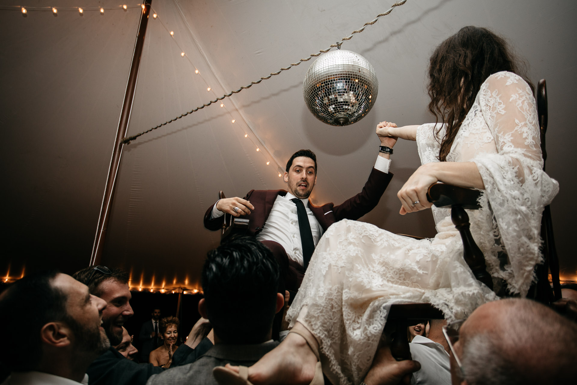 Rachel & David Boho Catskills wedding at Foxfire Moutain House by Jean-Laurent Gaudy