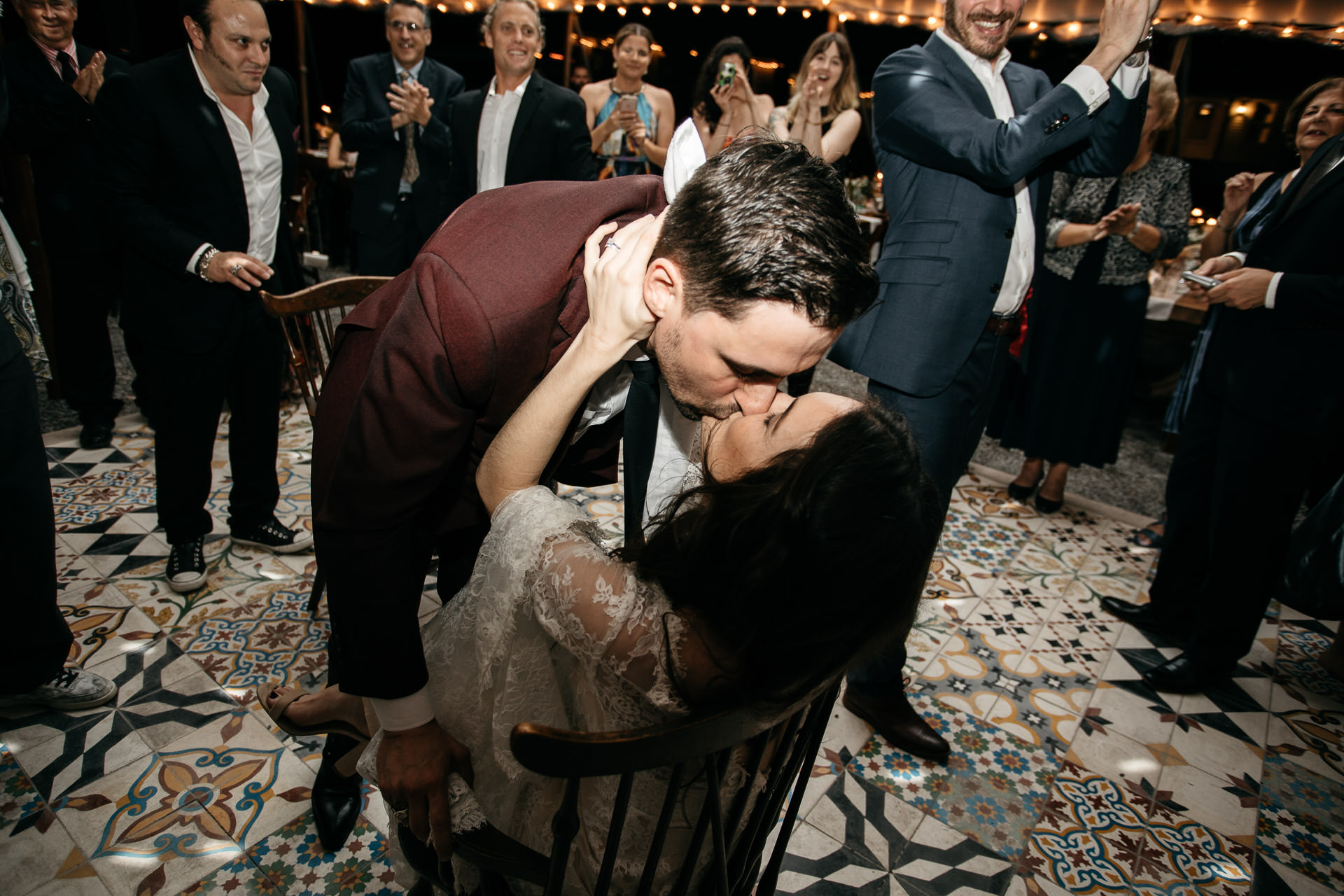 Rachel & David Boho Catskills wedding at Foxfire Moutain House by Jean-Laurent Gaudy