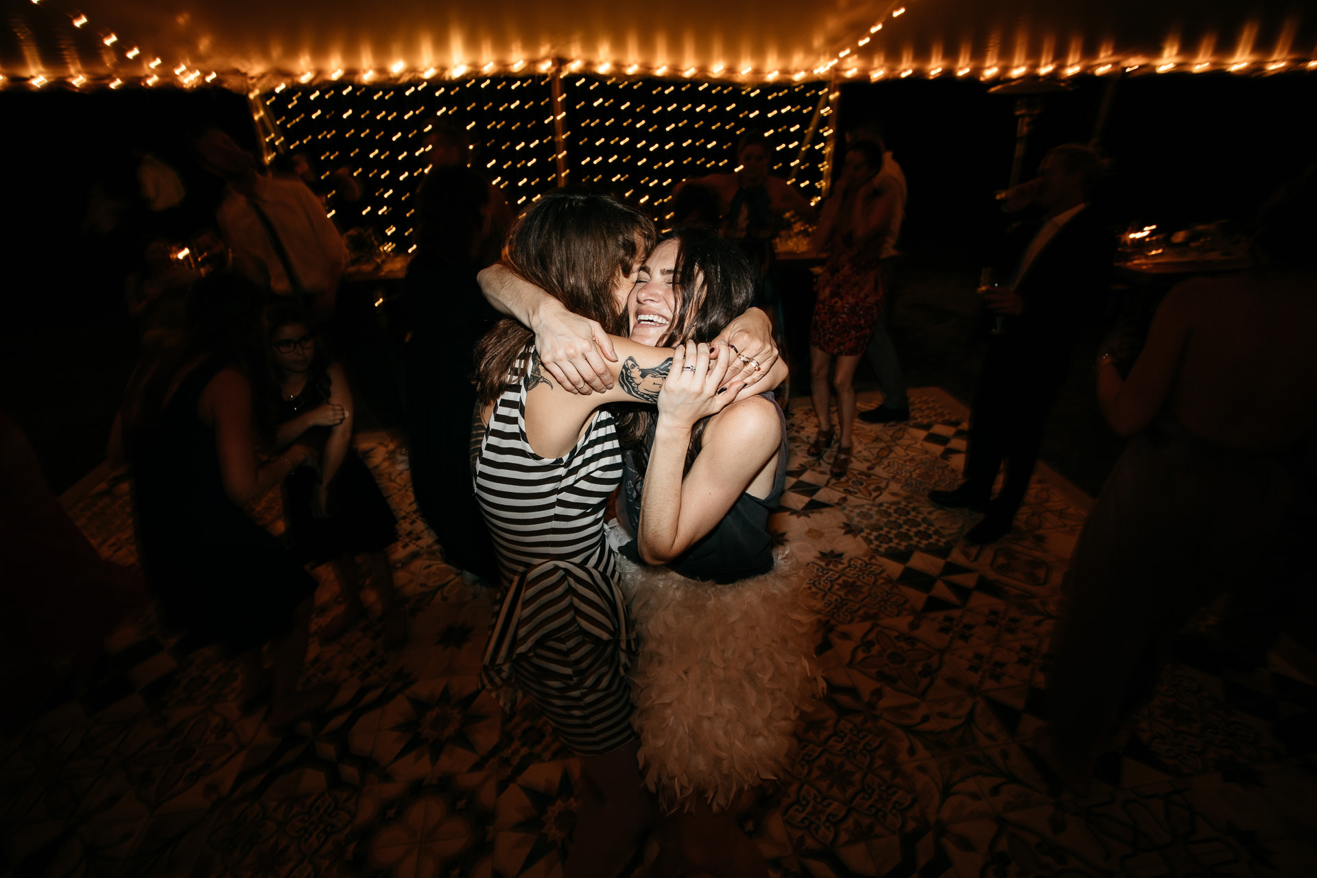 Rachel & David Boho Catskills wedding at Foxfire Moutain House by Jean-Laurent Gaudy