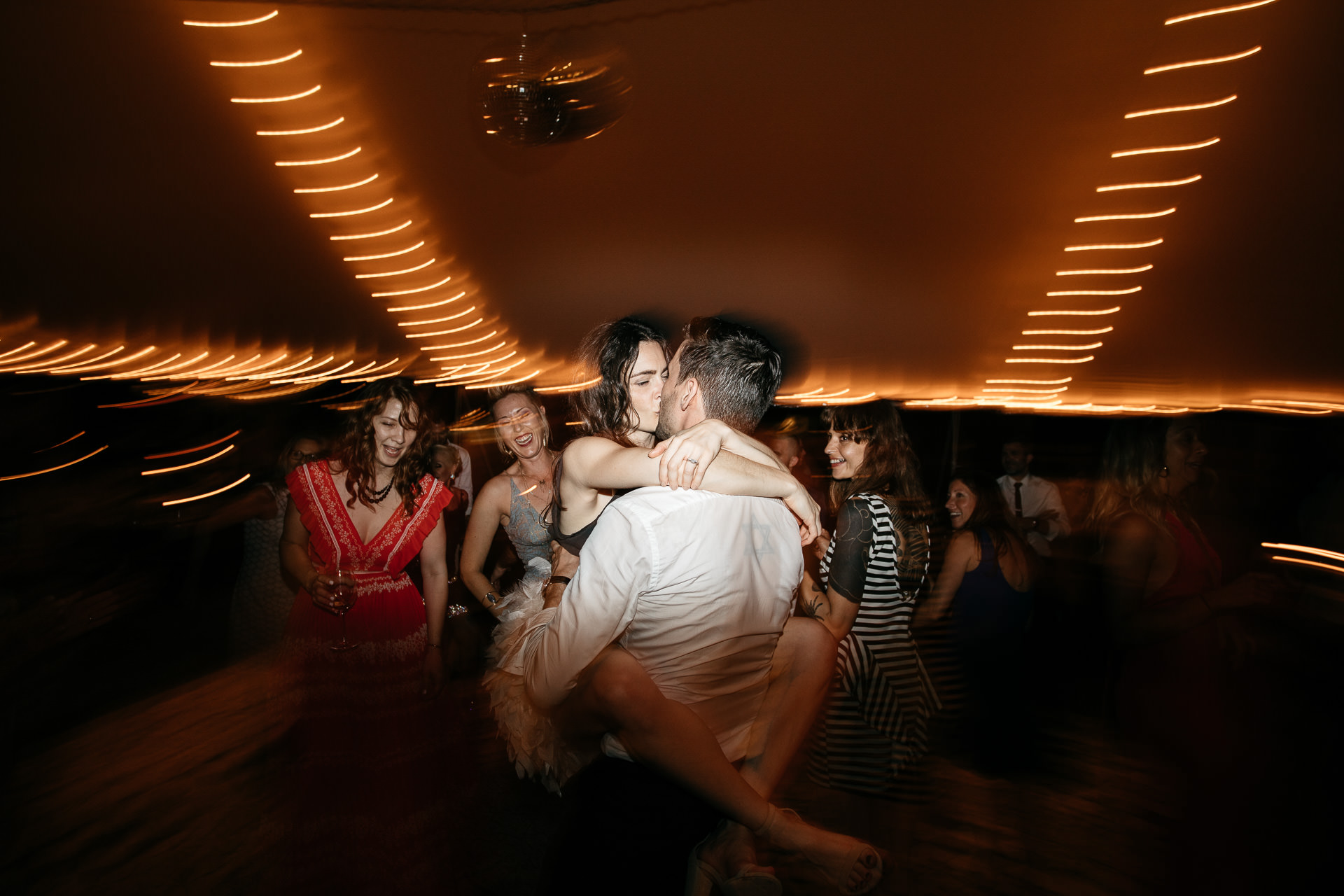 Rachel & David Boho Catskills wedding at Foxfire Moutain House by Jean-Laurent Gaudy