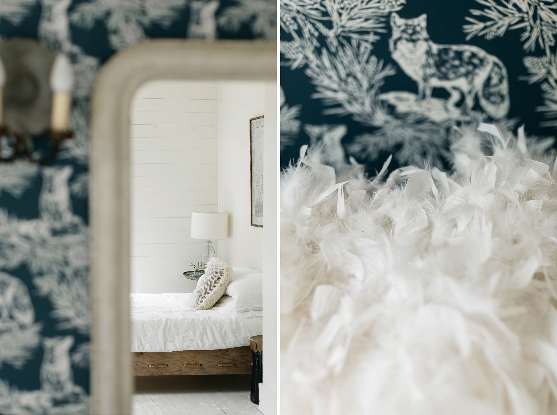 Rachel & David Boho Catskills wedding at Foxfire Moutain House by Jean-Laurent Gaudy