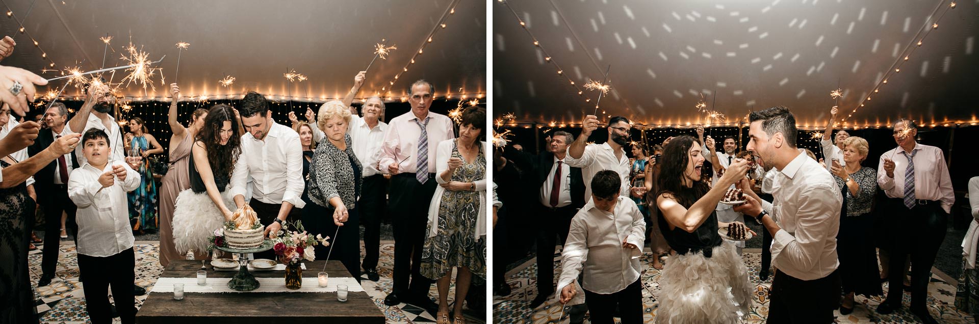 Rachel & David Boho Catskills wedding at Foxfire Moutain House by Jean-Laurent Gaudy