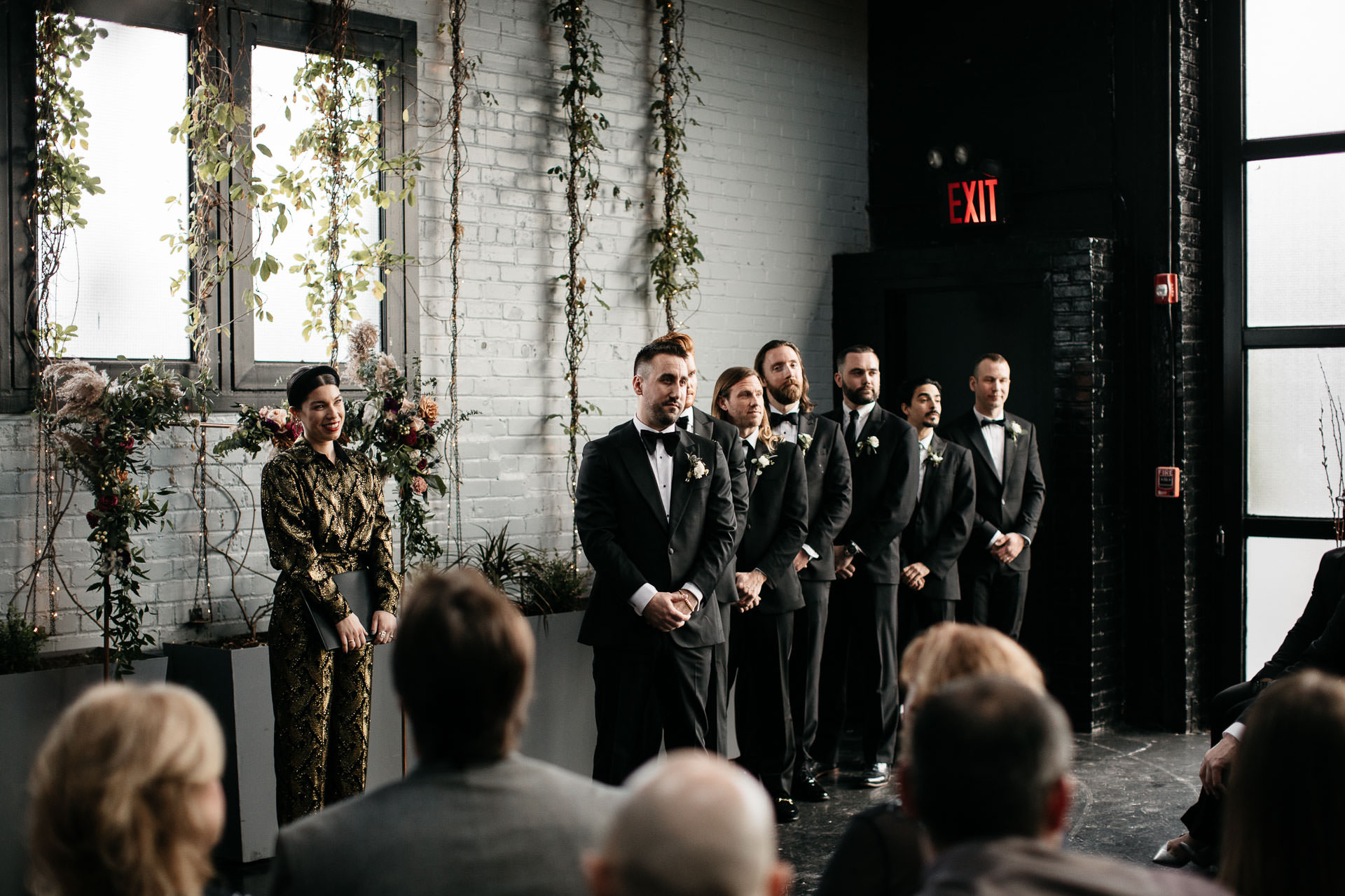 Stephanie & Nick's Wedding at the 501 Union In New York by Jean-Laurent Gaudy
