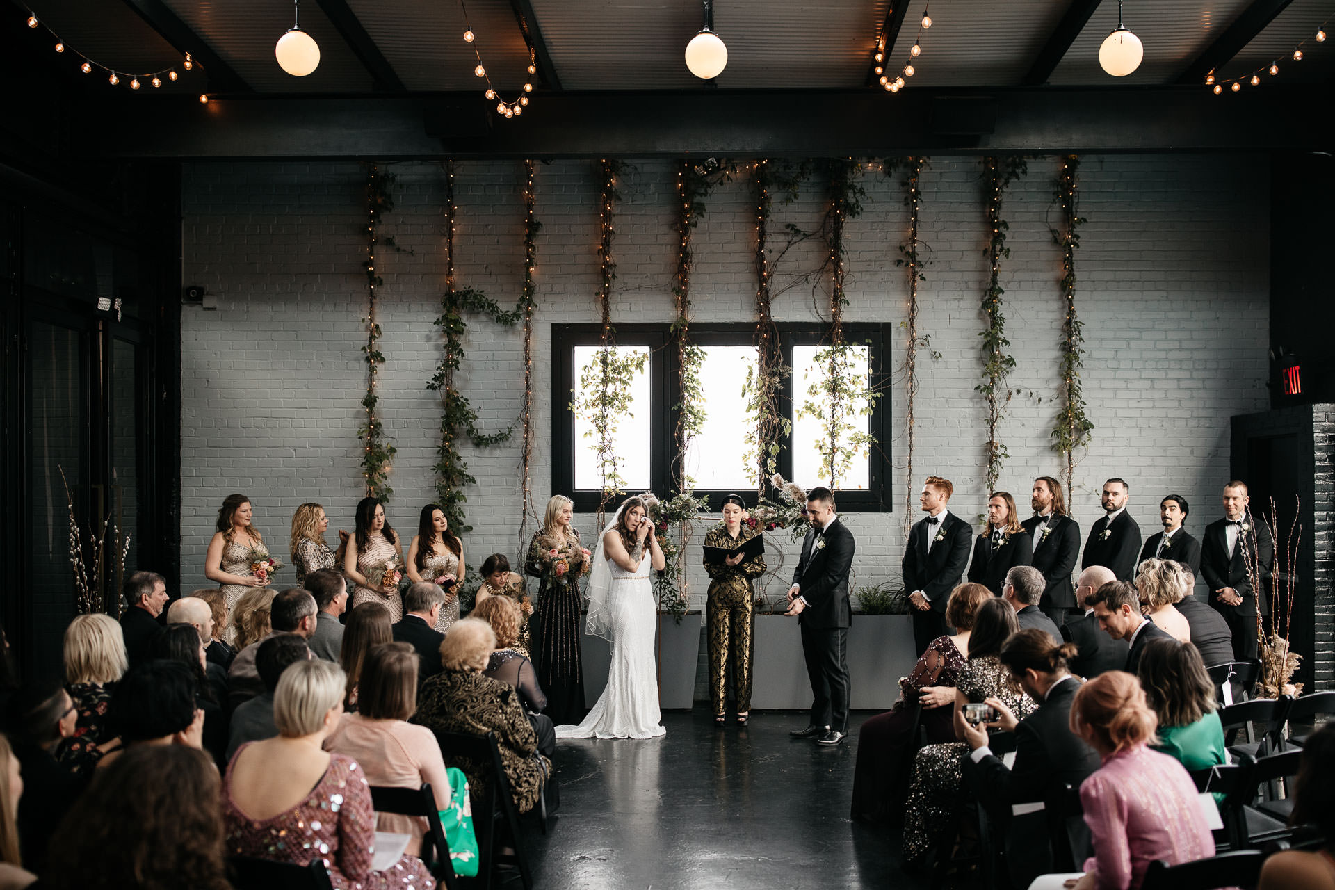 Stephanie & Nick's Wedding at the 501 Union In New York by Jean-Laurent Gaudy