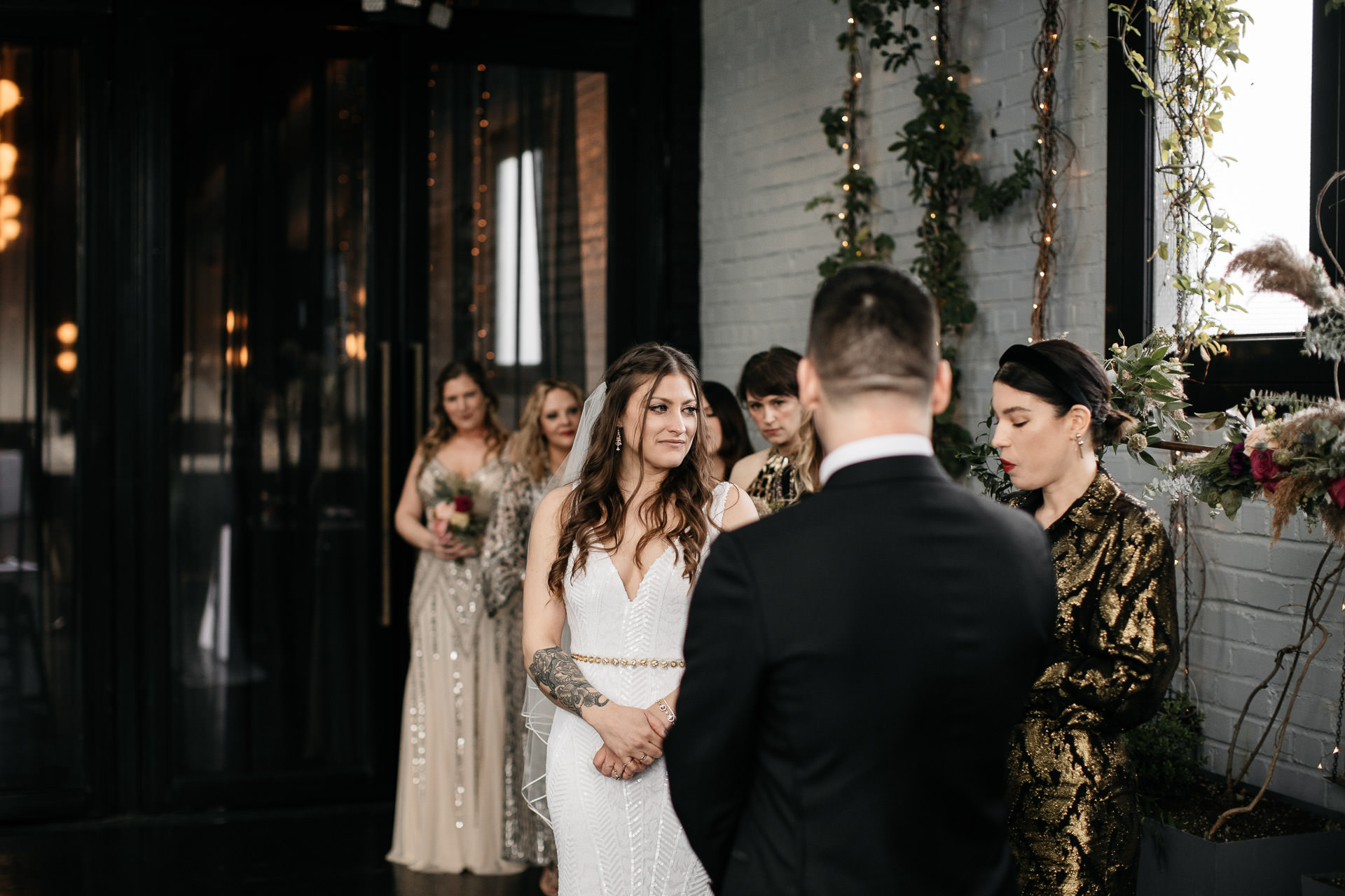 Stephanie & Nick's Wedding at the 501 Union In New York by Jean-Laurent Gaudy