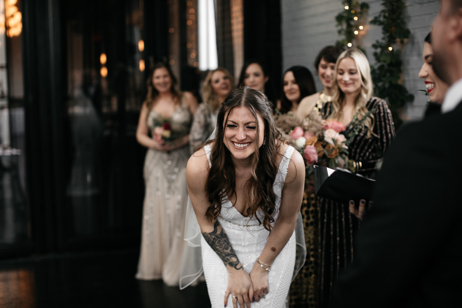 Stephanie & Nick's Wedding at the 501 Union In New York by Jean-Laurent Gaudy