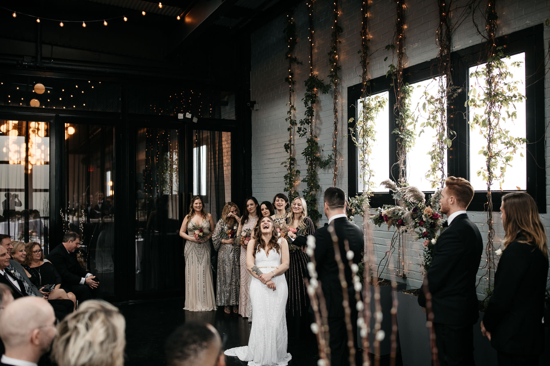Stephanie & Nick's Wedding at the 501 Union In New York by Jean-Laurent Gaudy