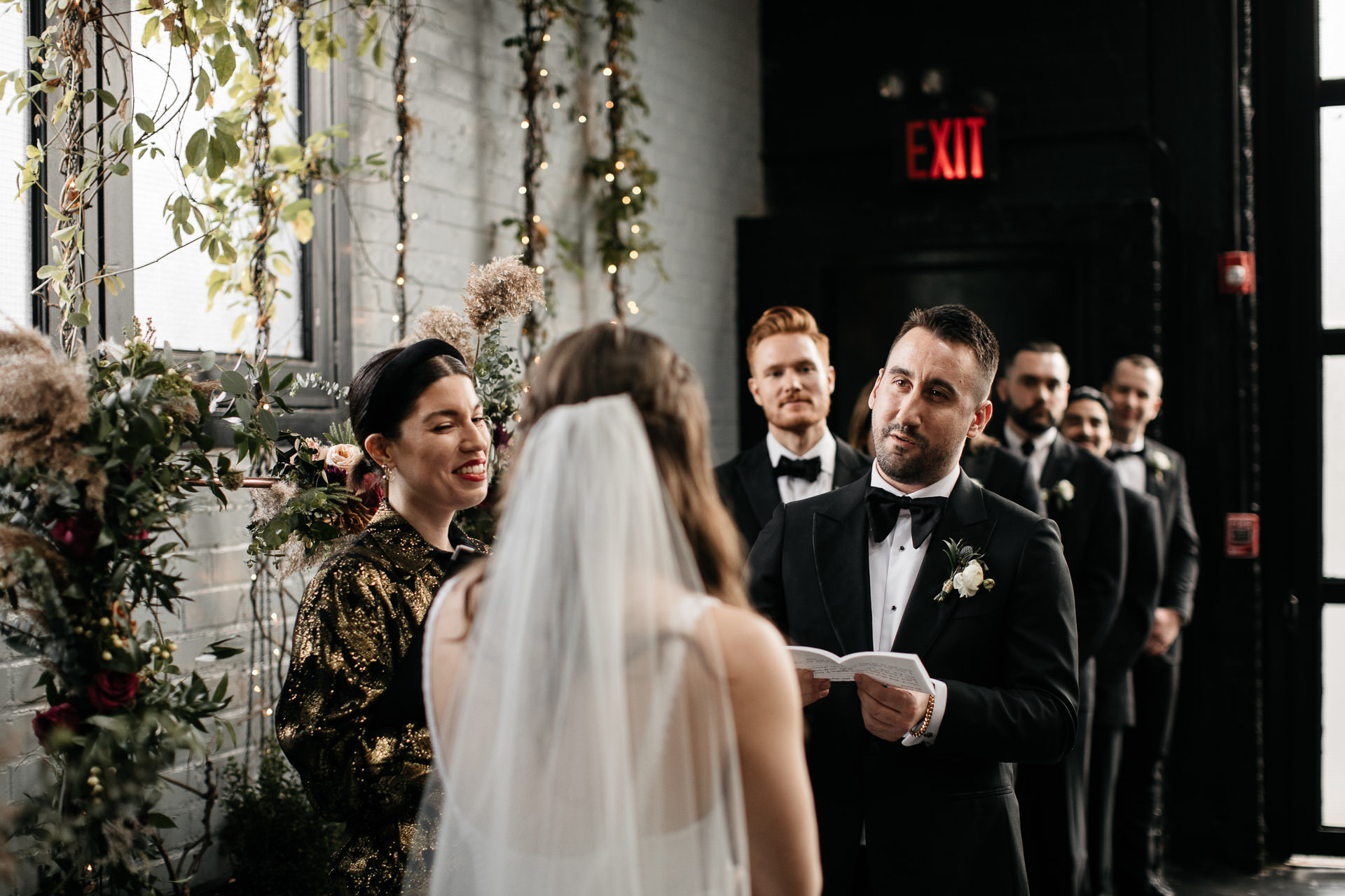 Stephanie & Nick's Wedding at the 501 Union In New York by Jean-Laurent Gaudy