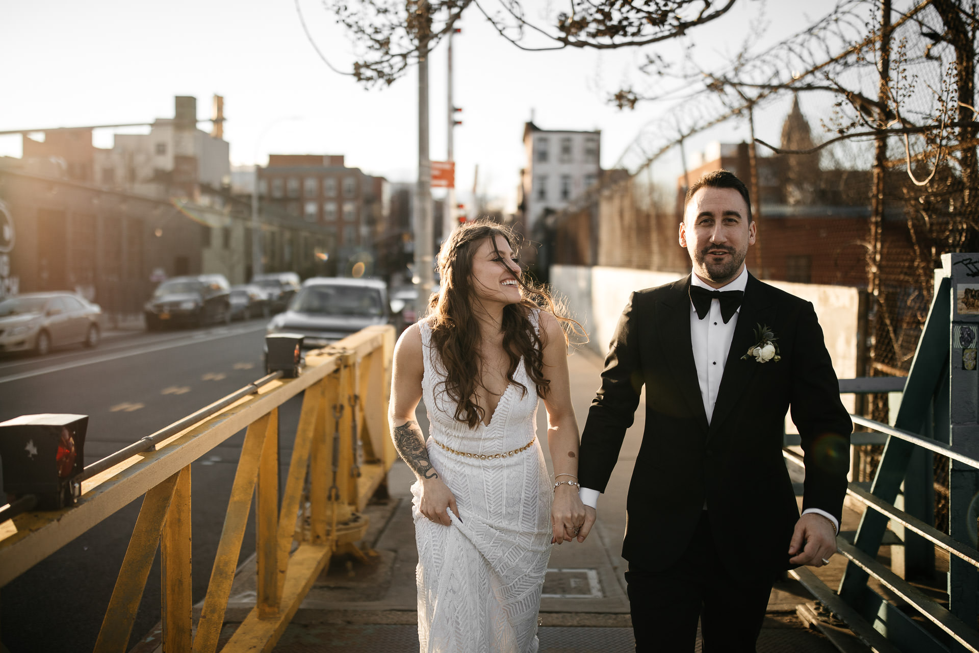 Stephanie & Nick's Wedding at the 501 Union In New York by Jean-Laurent Gaudy