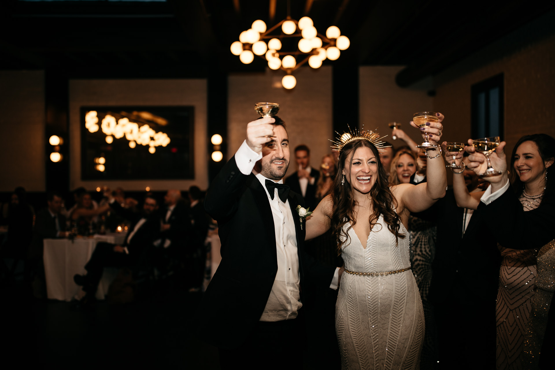Stephanie & Nick's Wedding at the 501 Union In New York by Jean-Laurent Gaudy