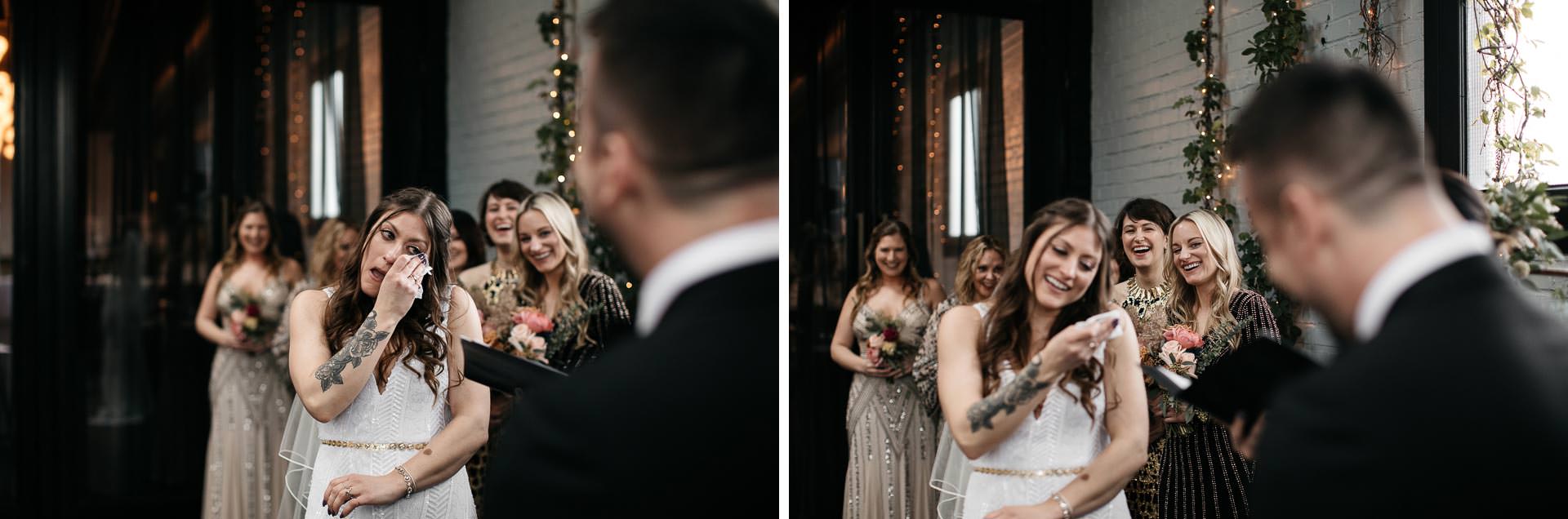 Stephanie & Nick's Wedding at the 501 Union In New York by Jean-Laurent Gaudy