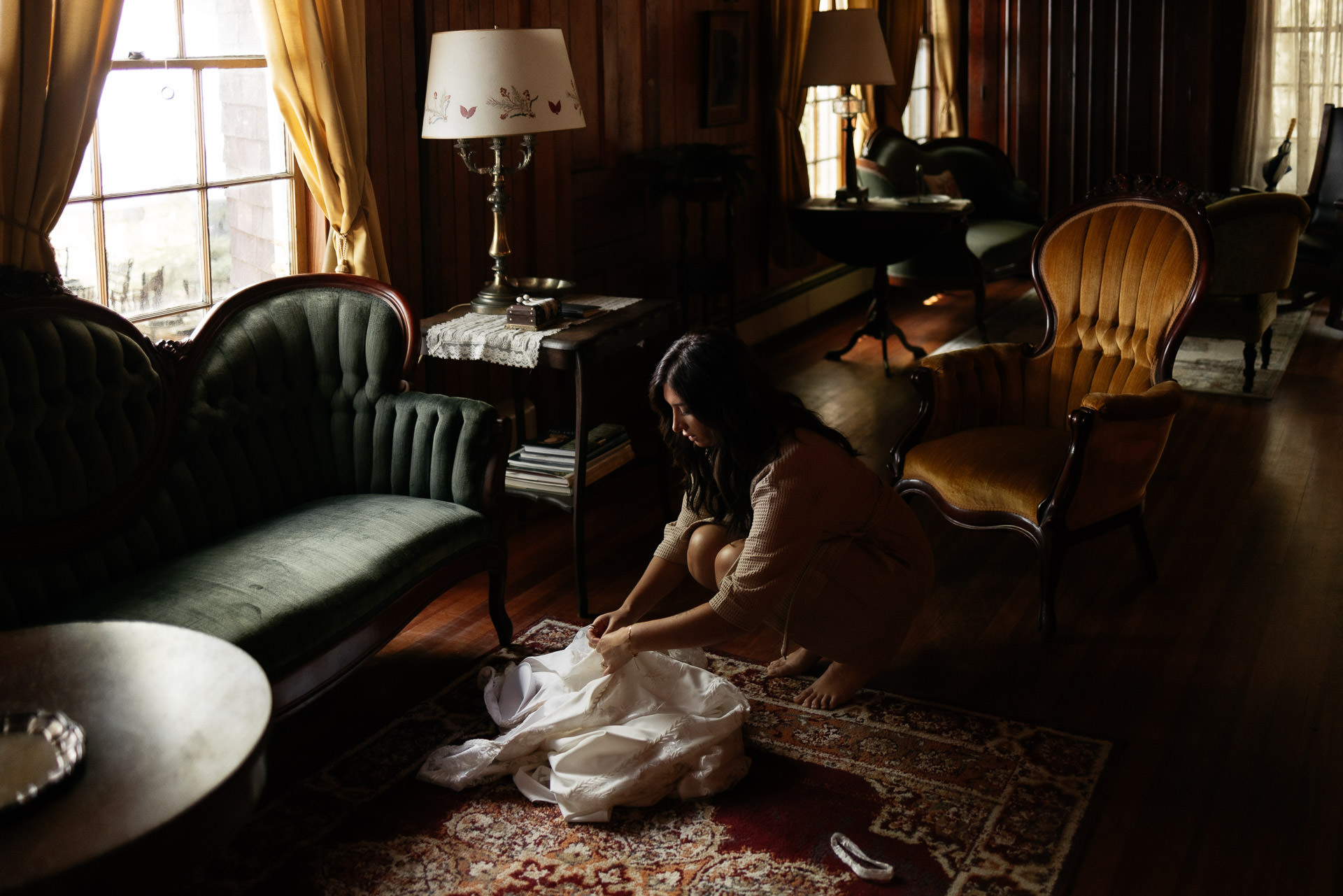 Nicole & Matt Boho Lake Ariel wedding by Jean-Laurent Gaudy