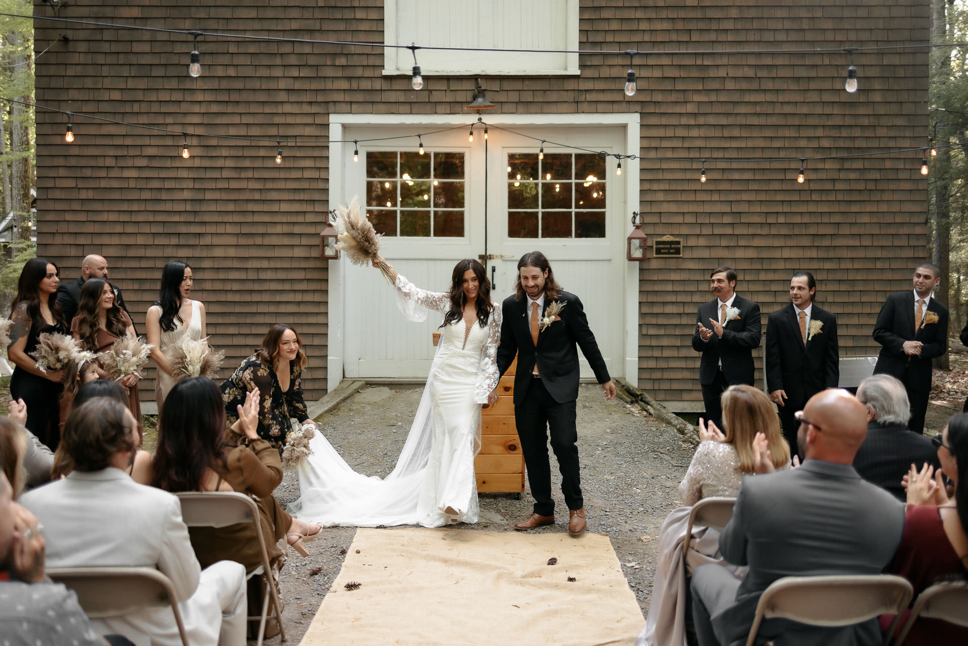 Nicole & Matt Boho Lake Ariel wedding by Jean-Laurent Gaudy